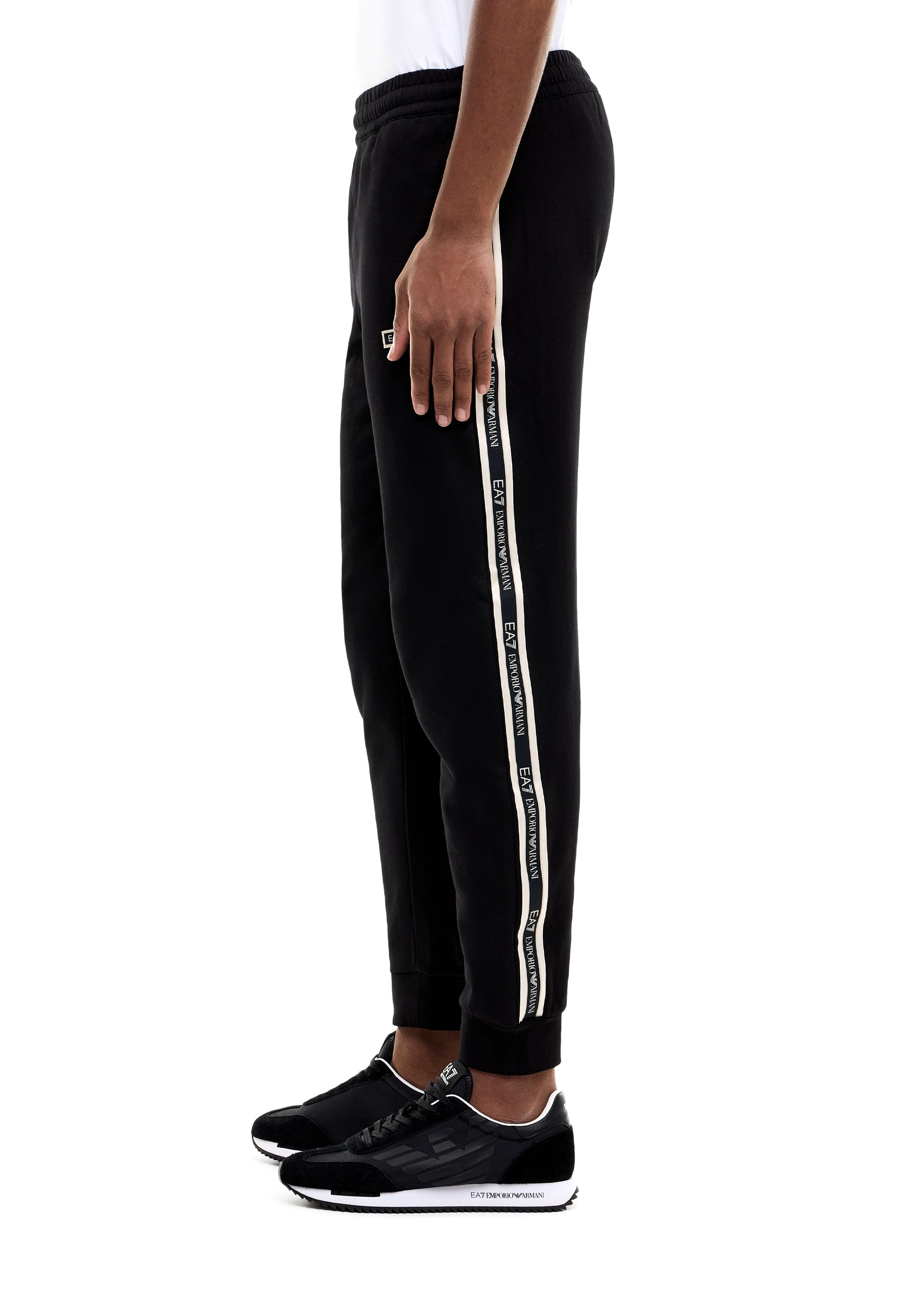 Pantaloni sportivi Nero Ea7 Emporio Armani