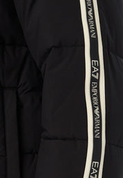 Piumini Nero Ea7 Emporio Armani