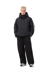 Piumini Nero Ea7 Emporio Armani