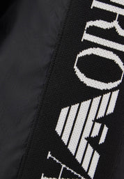 Piumini Nero Ea7 Emporio Armani