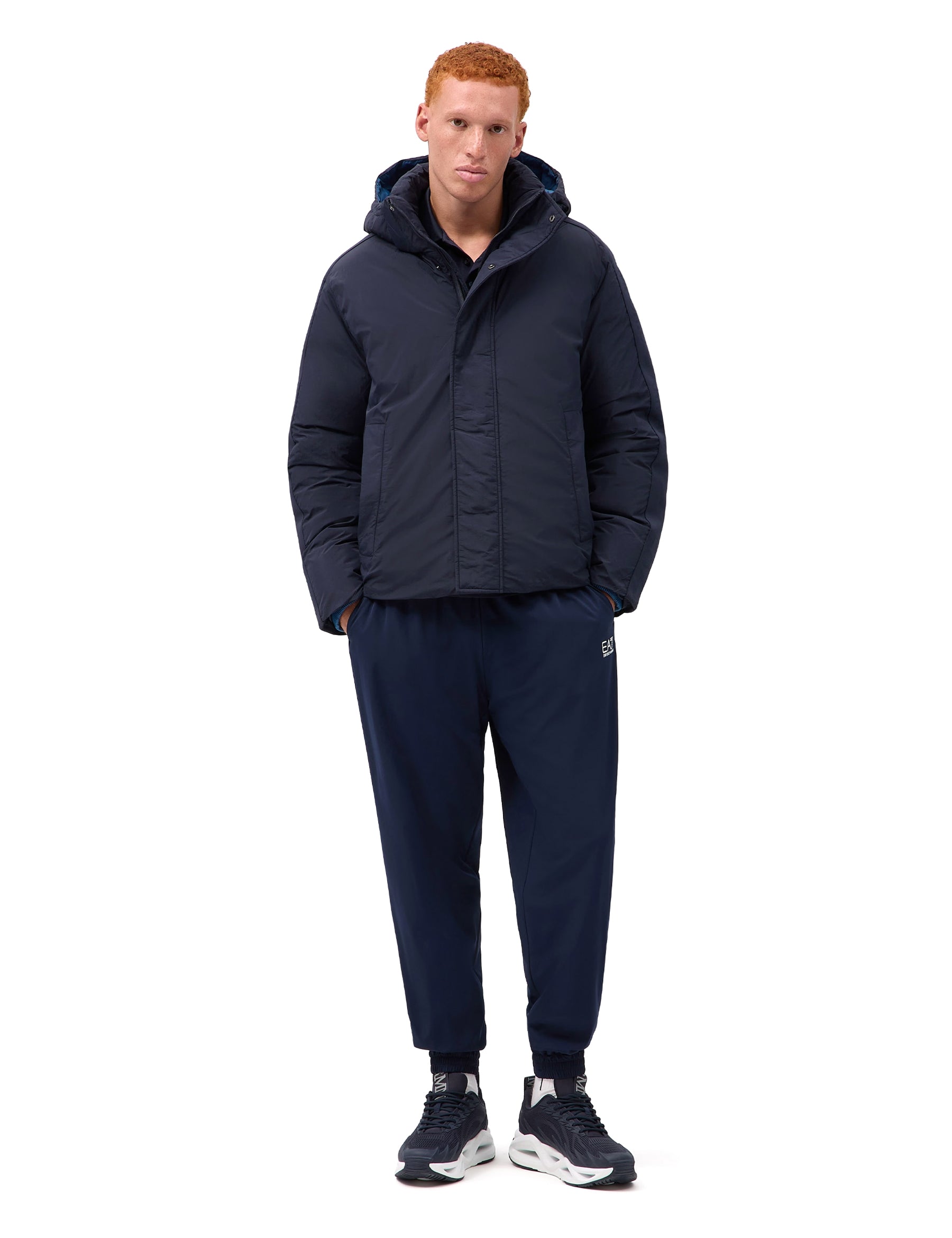 Piumini Blu Ea7 Emporio Armani