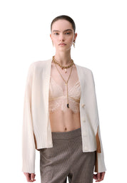 Cardigan Bianco Liu-jo
