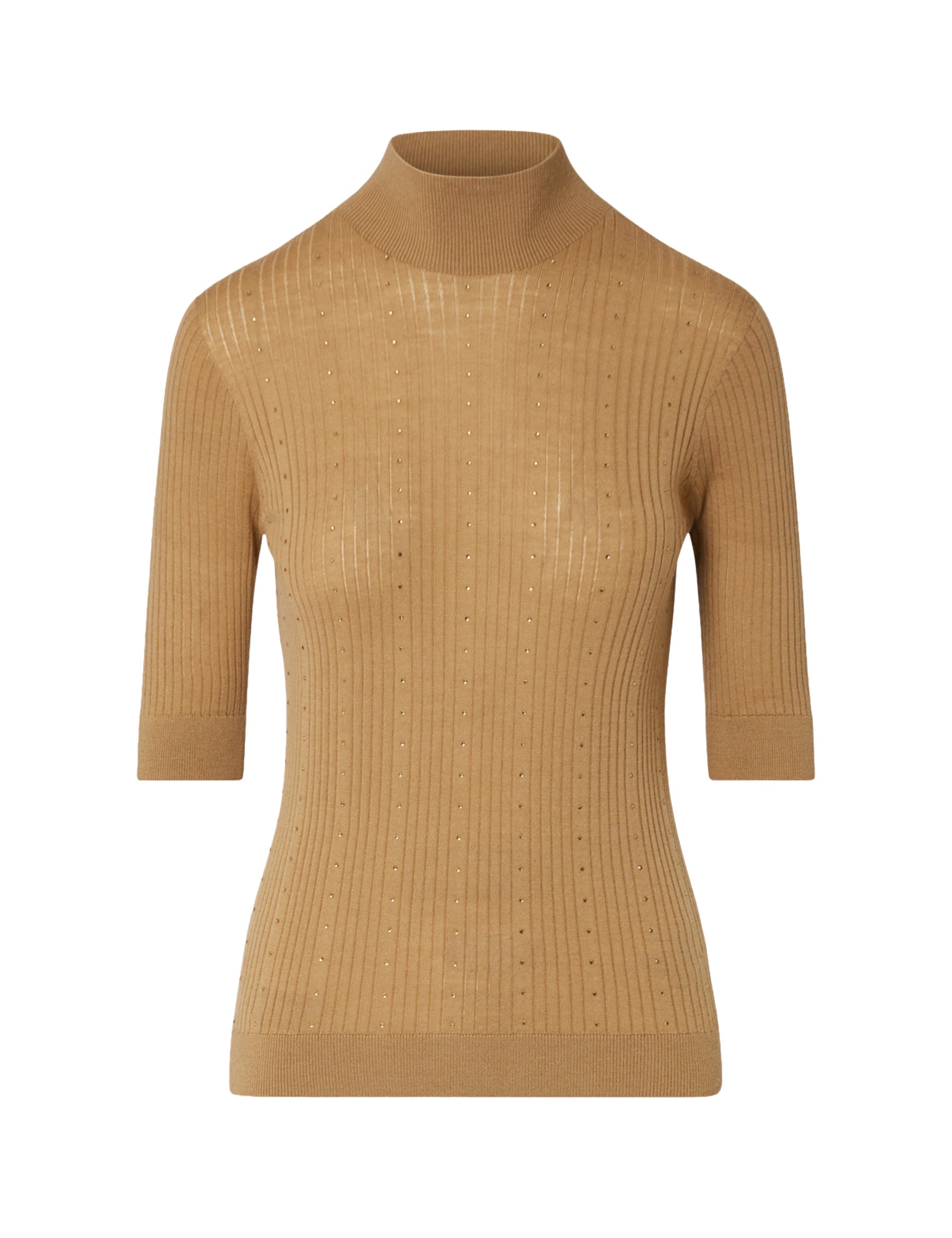 Maglia a collo alto Beige Liu-jo