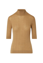 Maglia a collo alto Beige Liu-jo