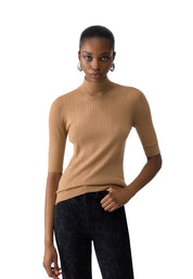 Maglia a collo alto Beige Liu-jo