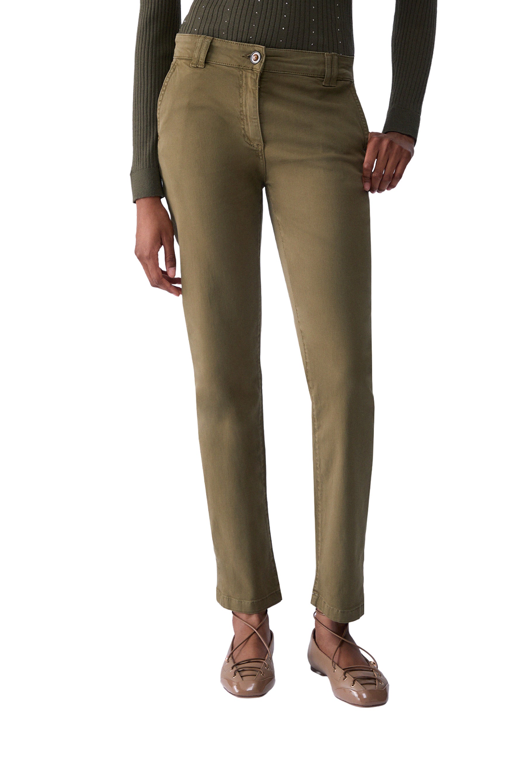 Pantaloni Verde Liu-jo