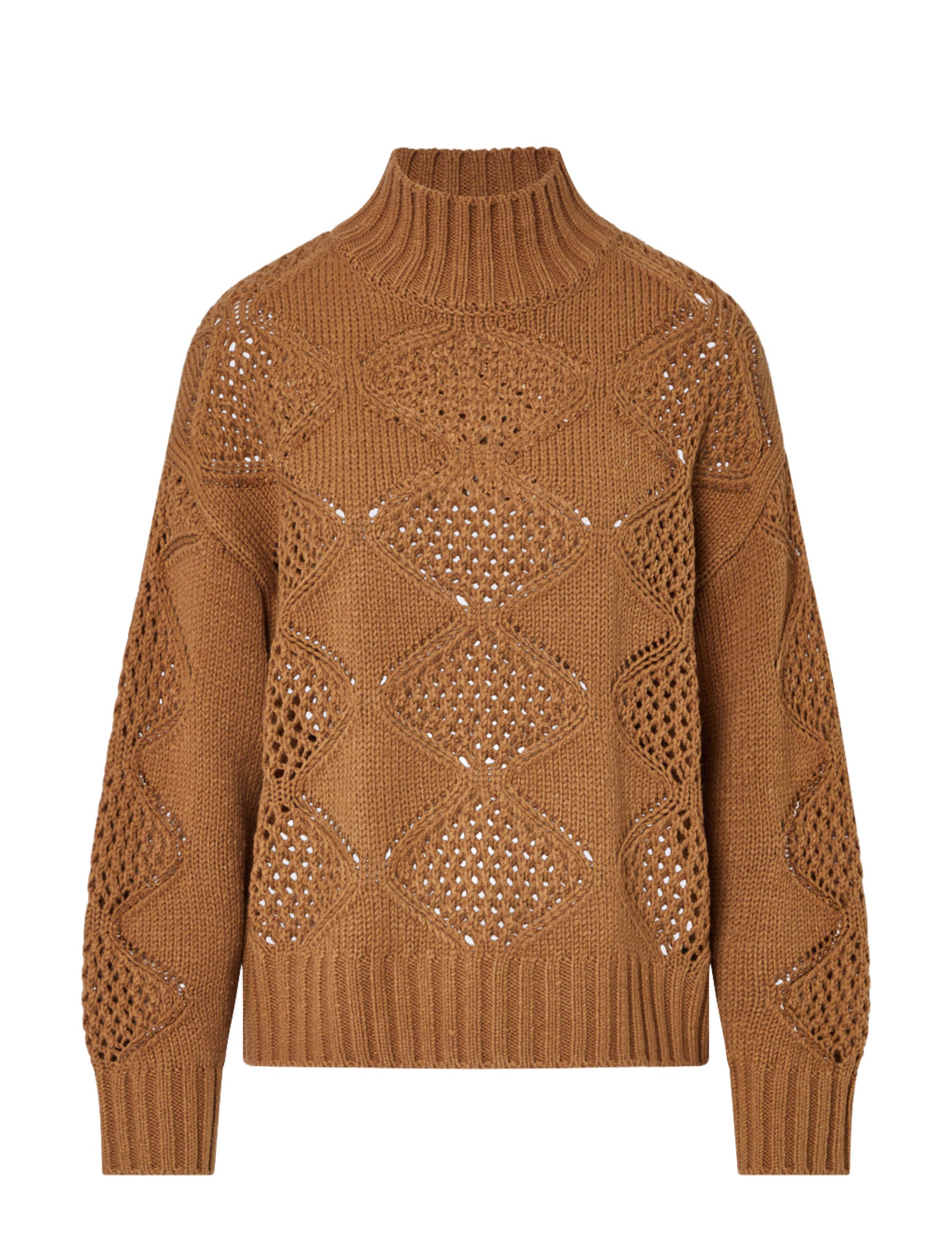 Maglia a collo alto Beige Liu-jo