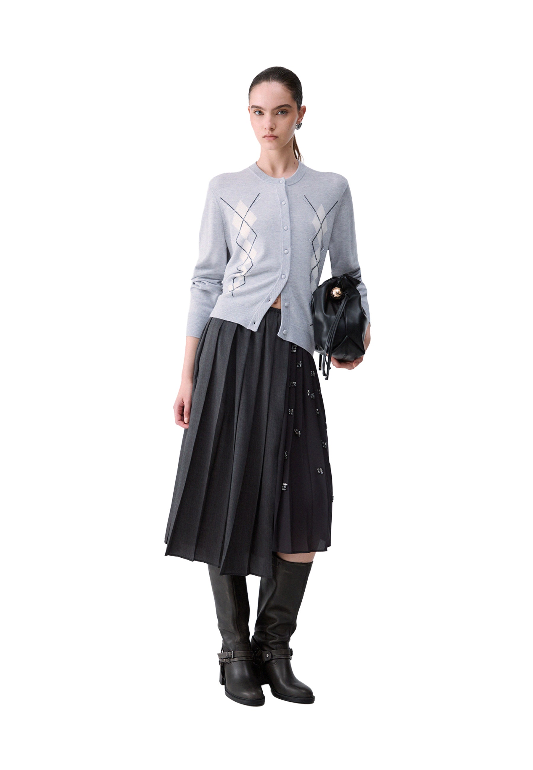 Cardigan Grigio Liu-jo