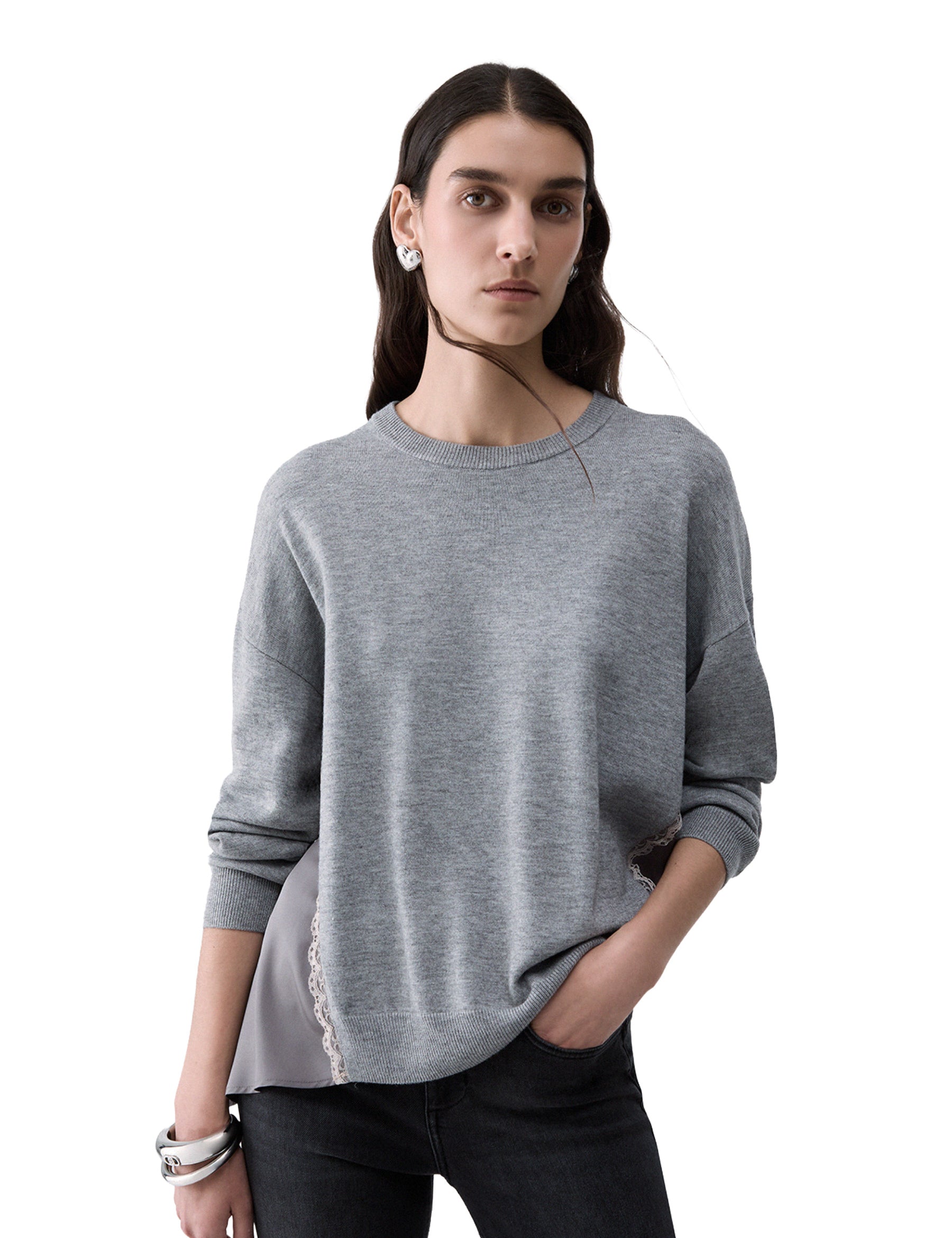 Maglioncini Grigio Liu-jo