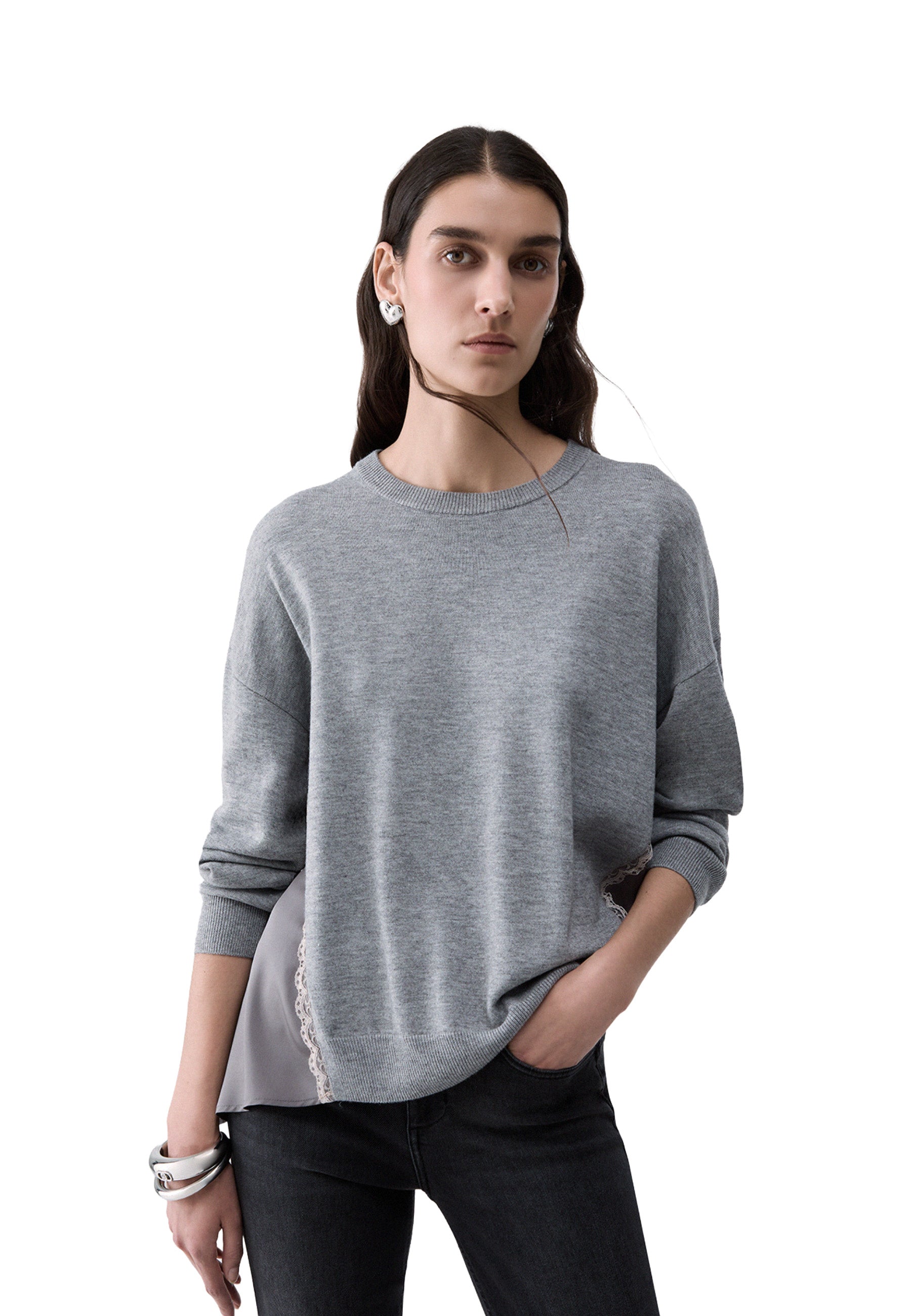 Maglioncini Grigio Liu-jo