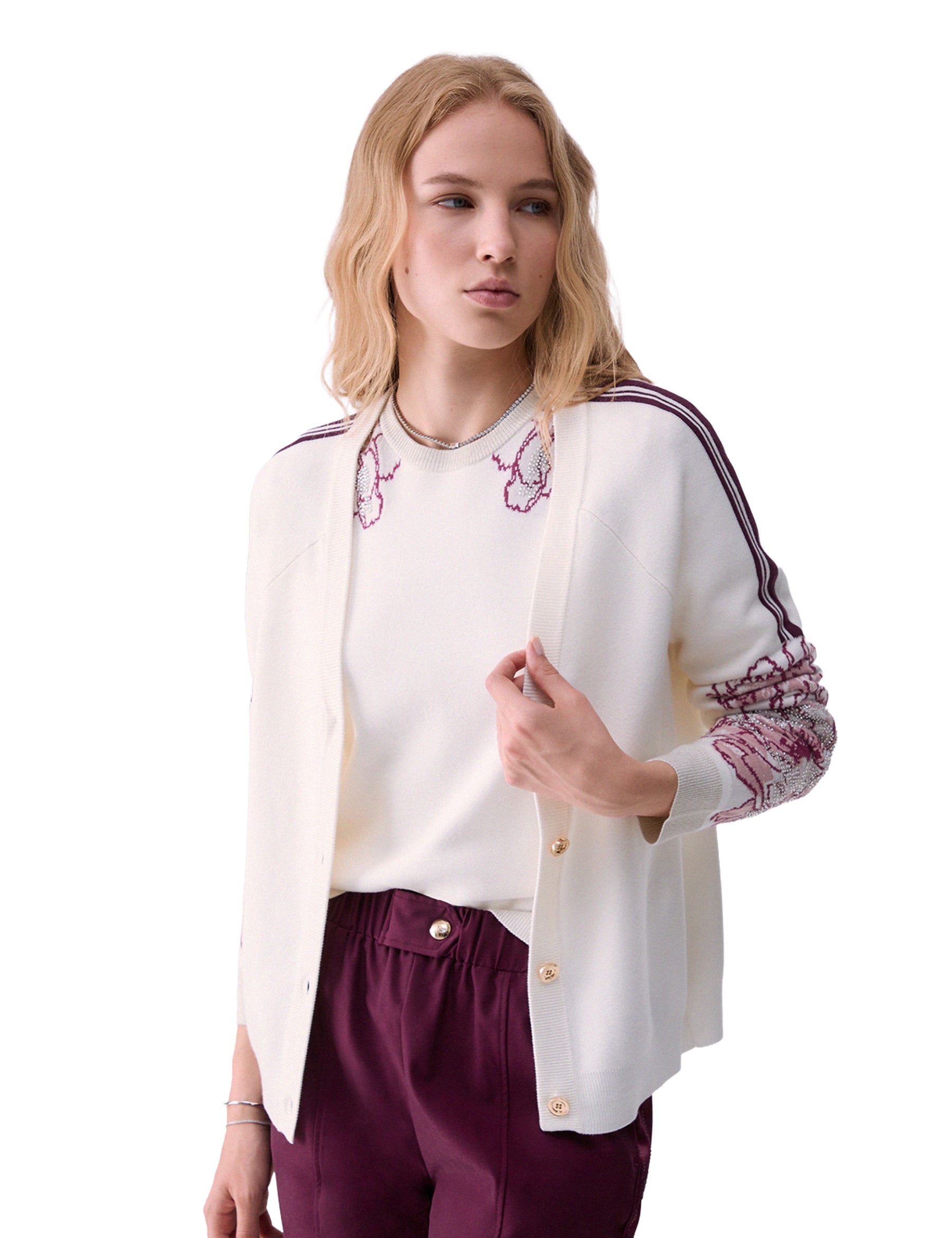 Cardigan Bianco Liu-jo