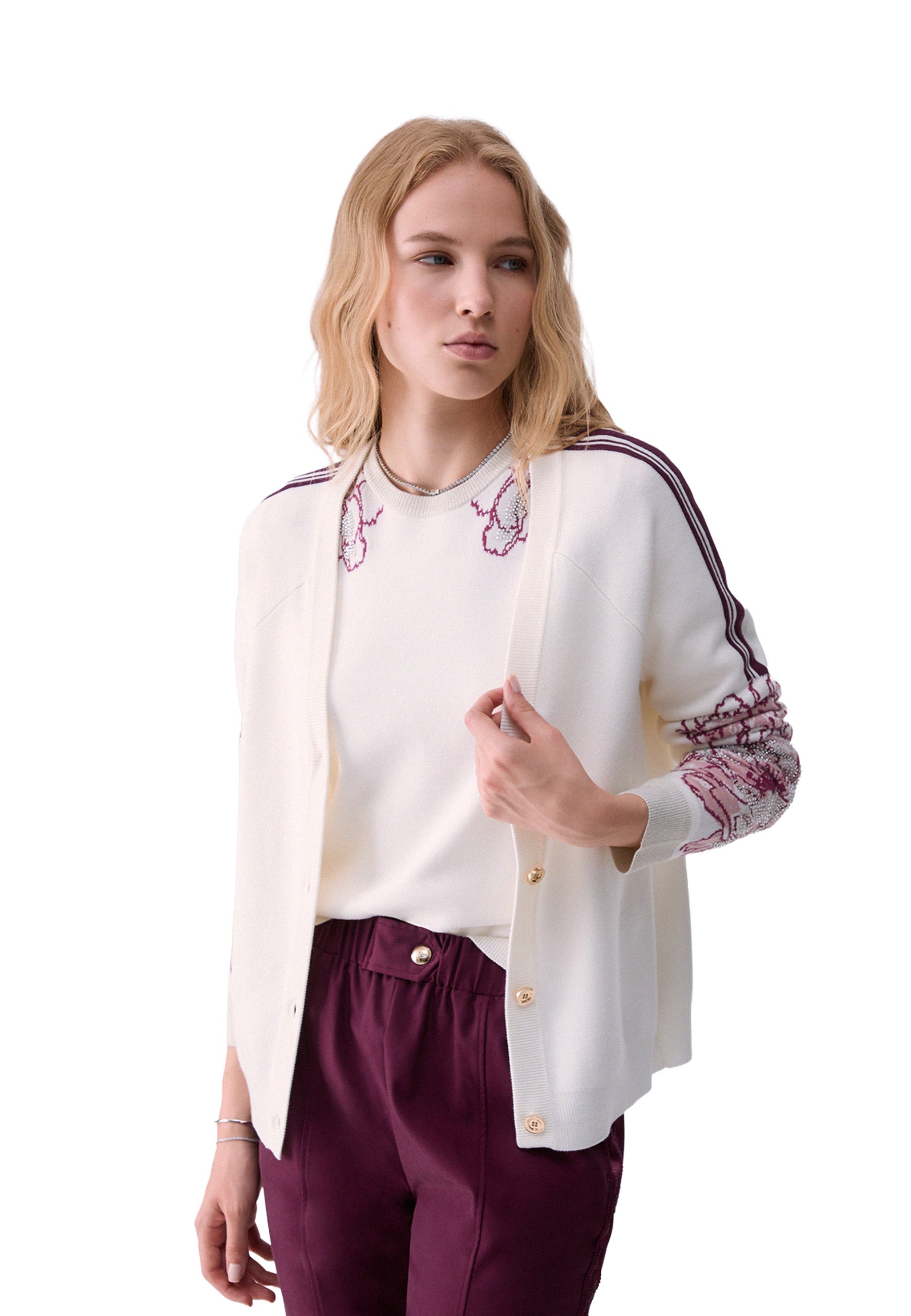 Cardigan Bianco Liu-jo