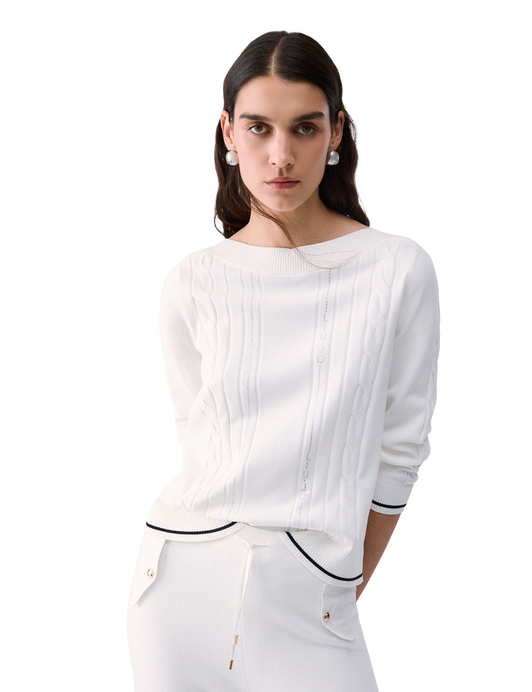 Maglioncini Bianco Liu-jo