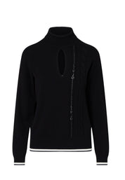 Maglia a collo alto Nero Liu-jo