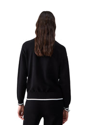 Maglia a collo alto Nero Liu-jo