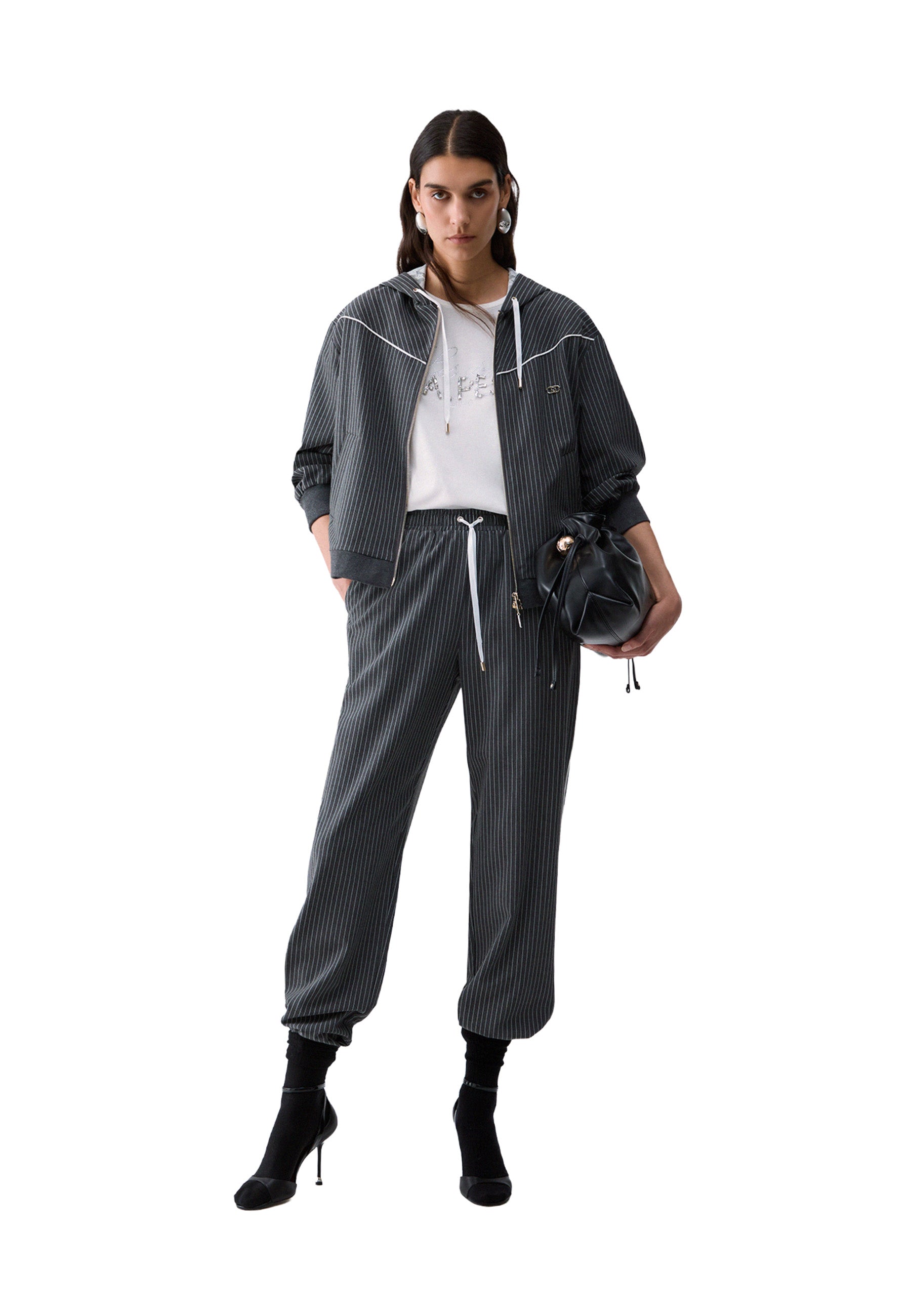 Felpe Grigio Liu-jo