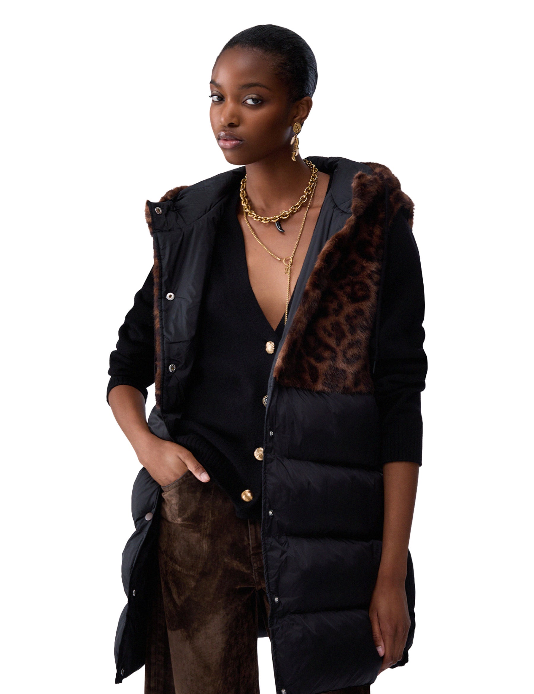 Gilet Nero Liu-jo