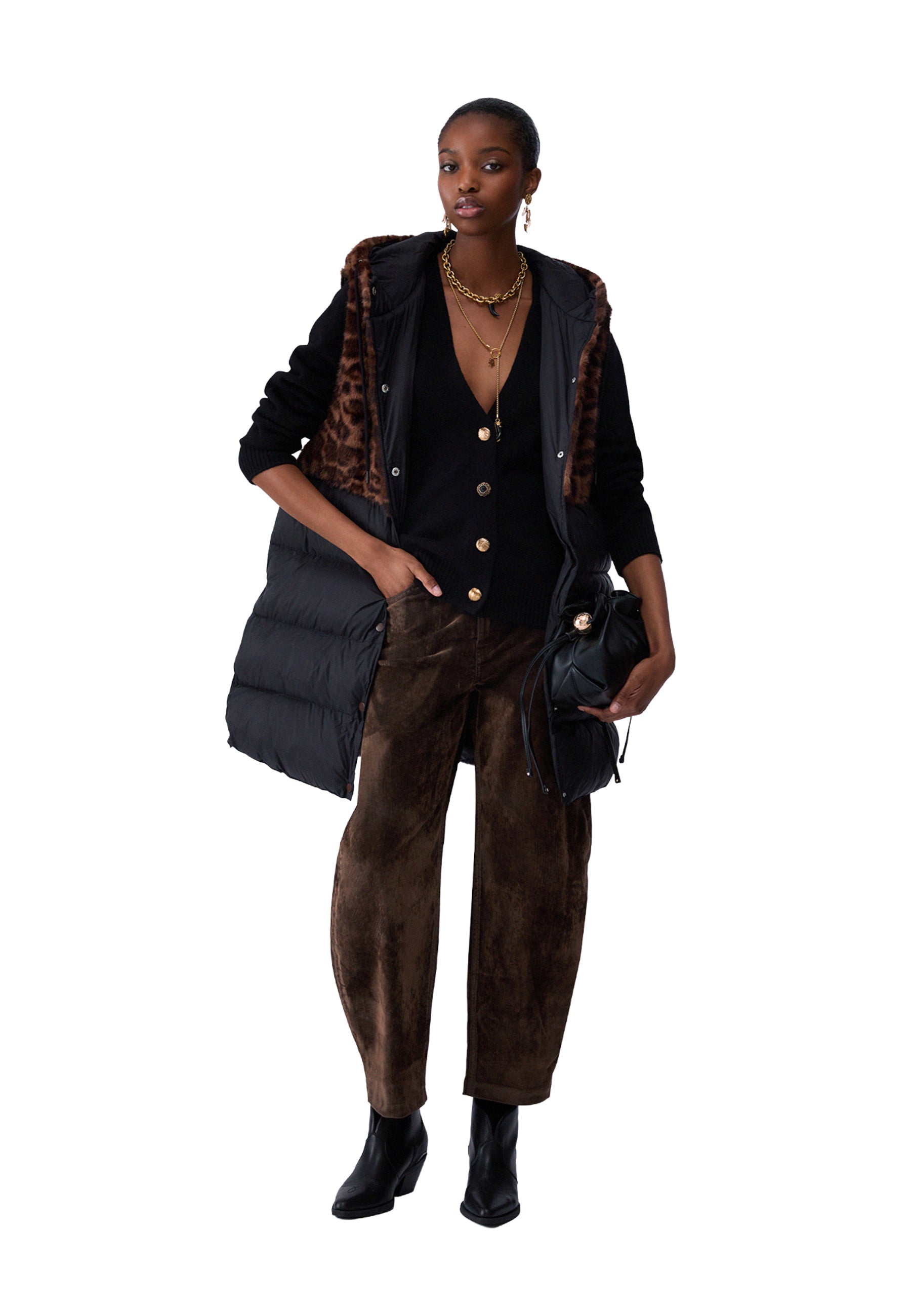 Gilet Nero Liu-jo