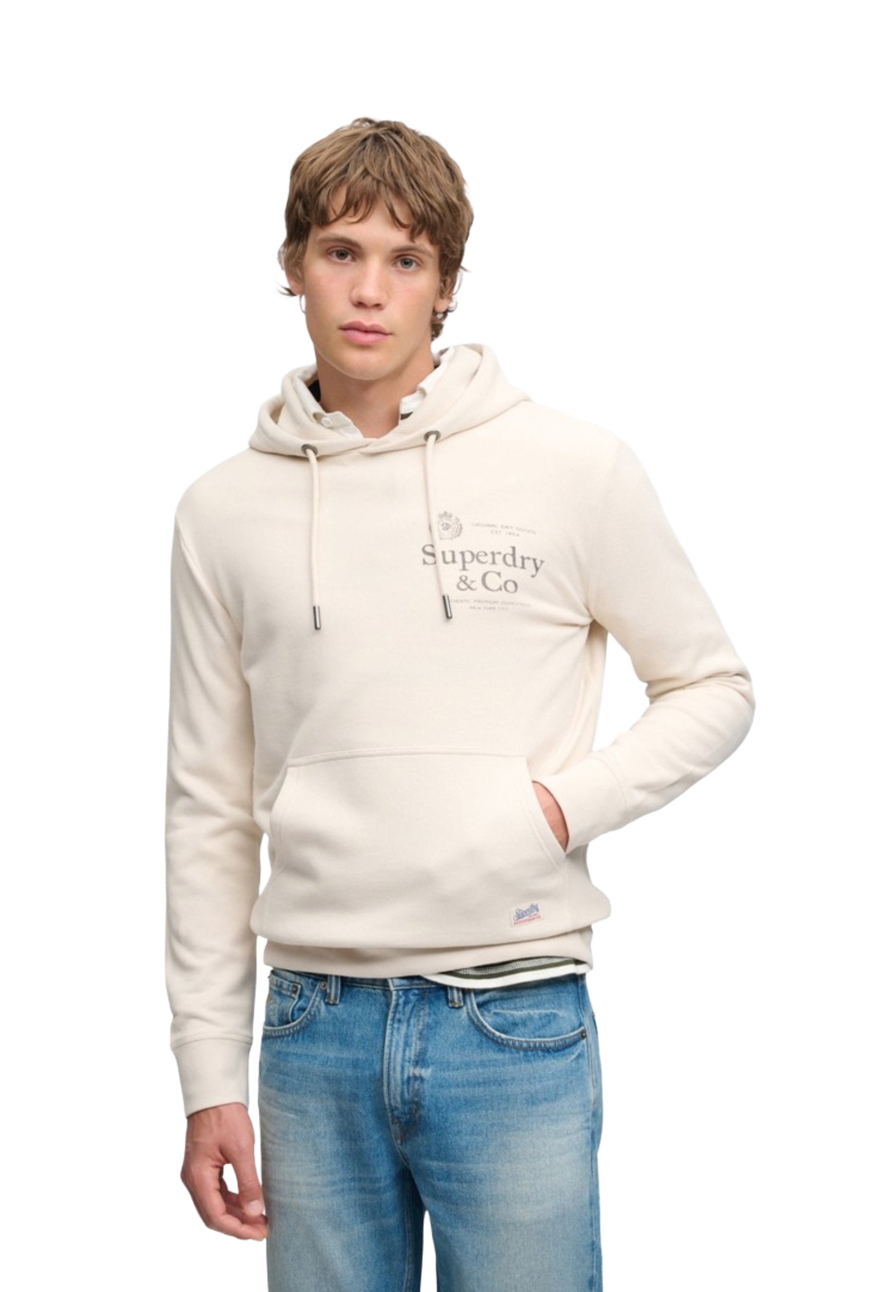 Felpe Beige Superdry