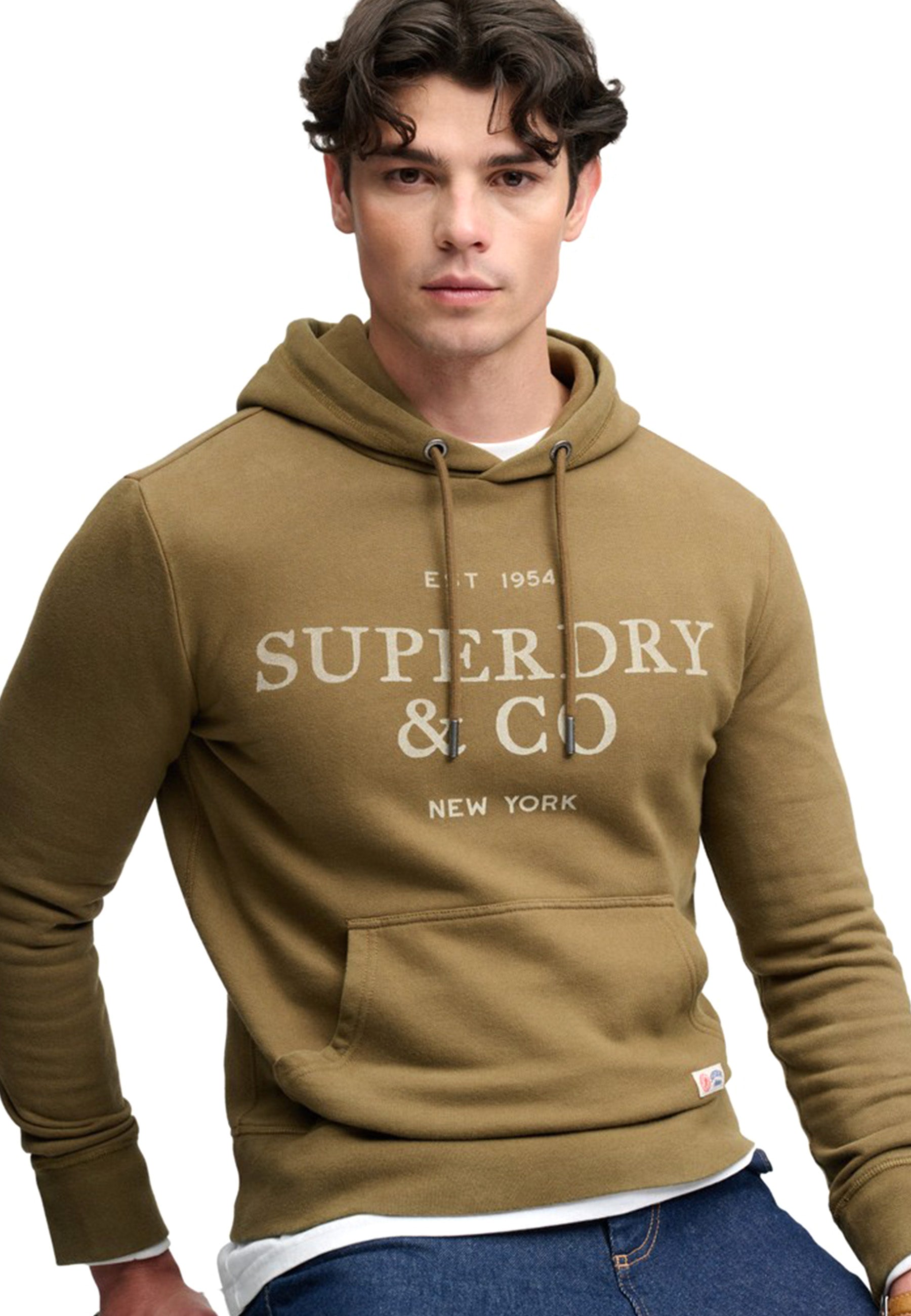 Felpe Verde Superdry