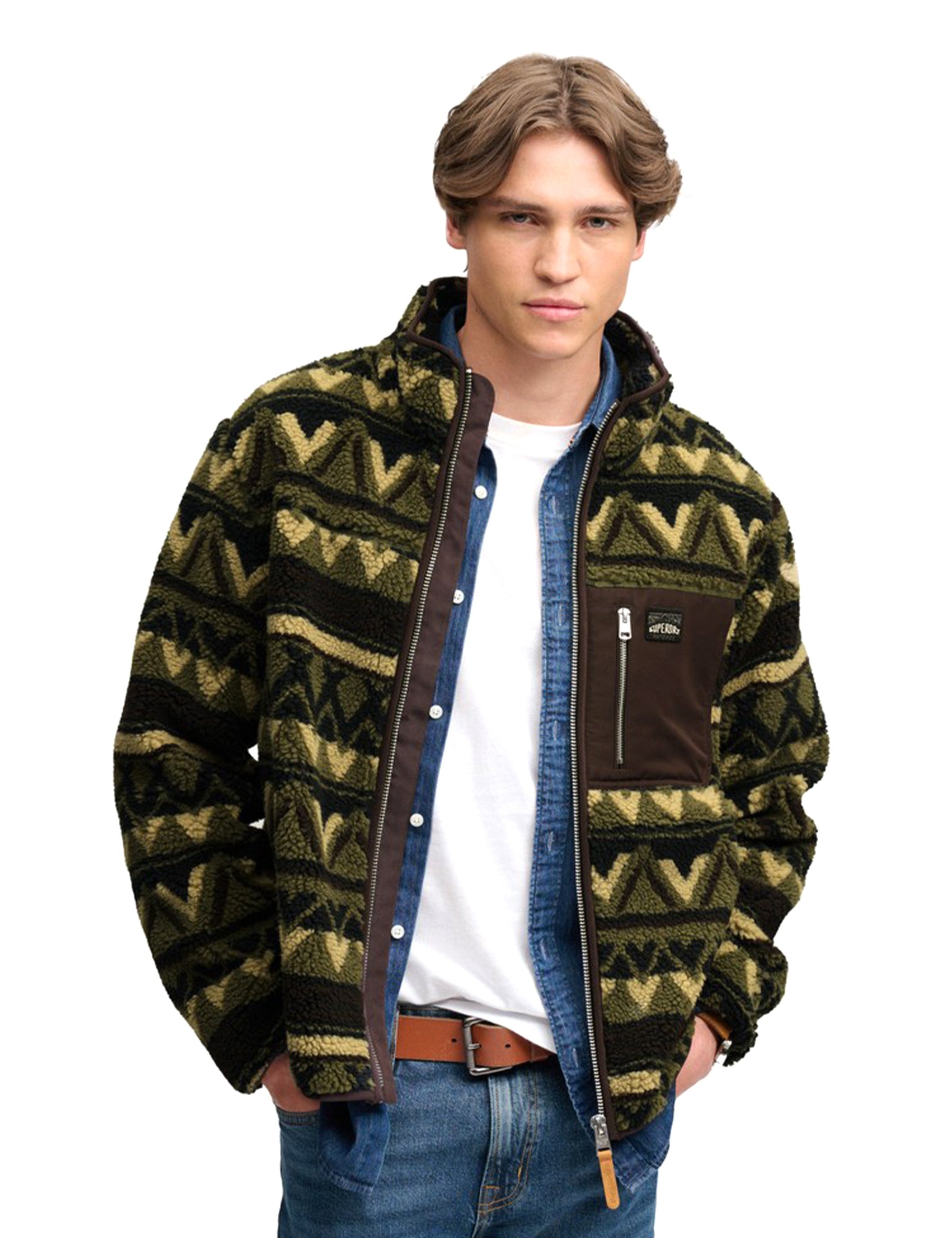 Giacche Verde Superdry