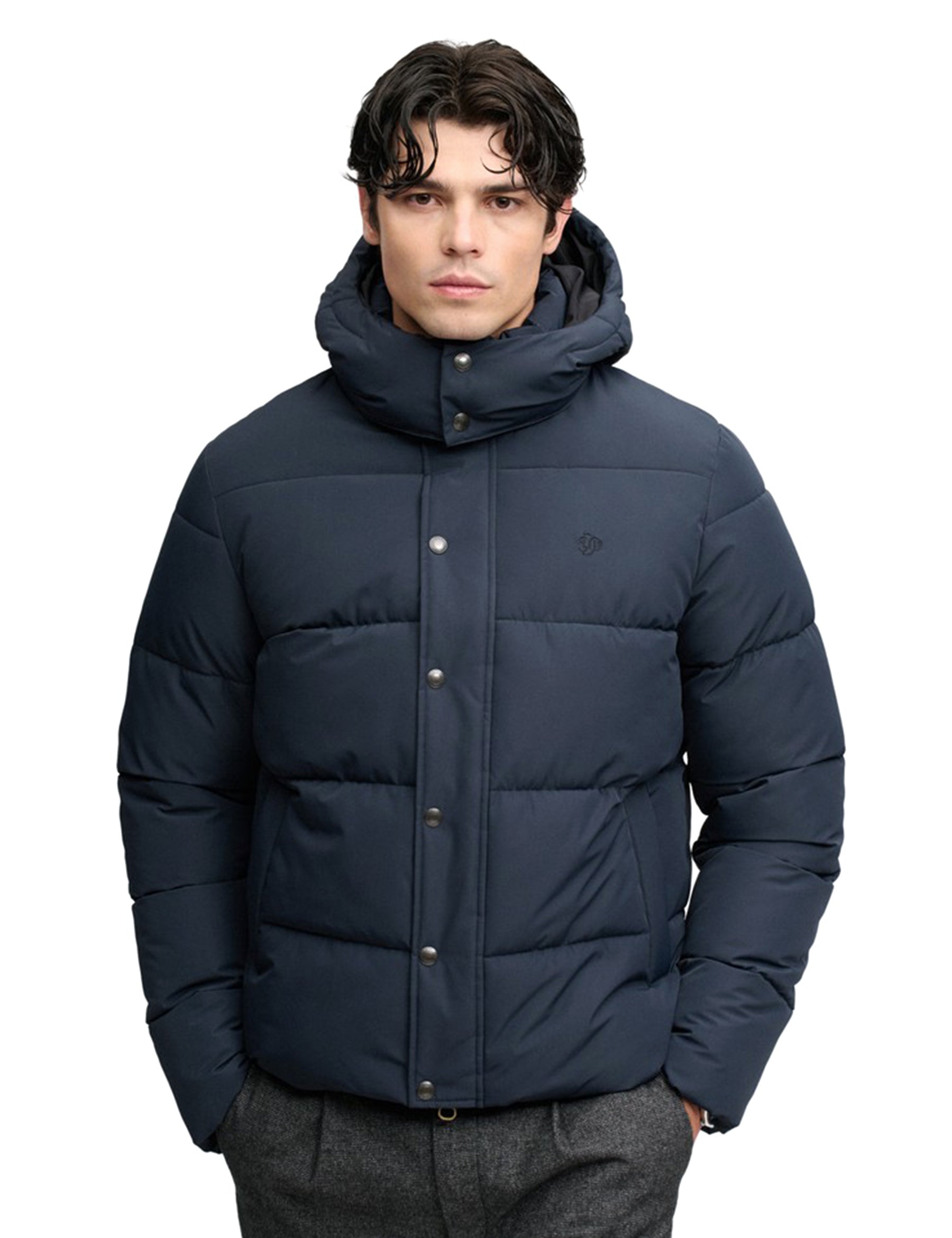 Piumini Blu Superdry