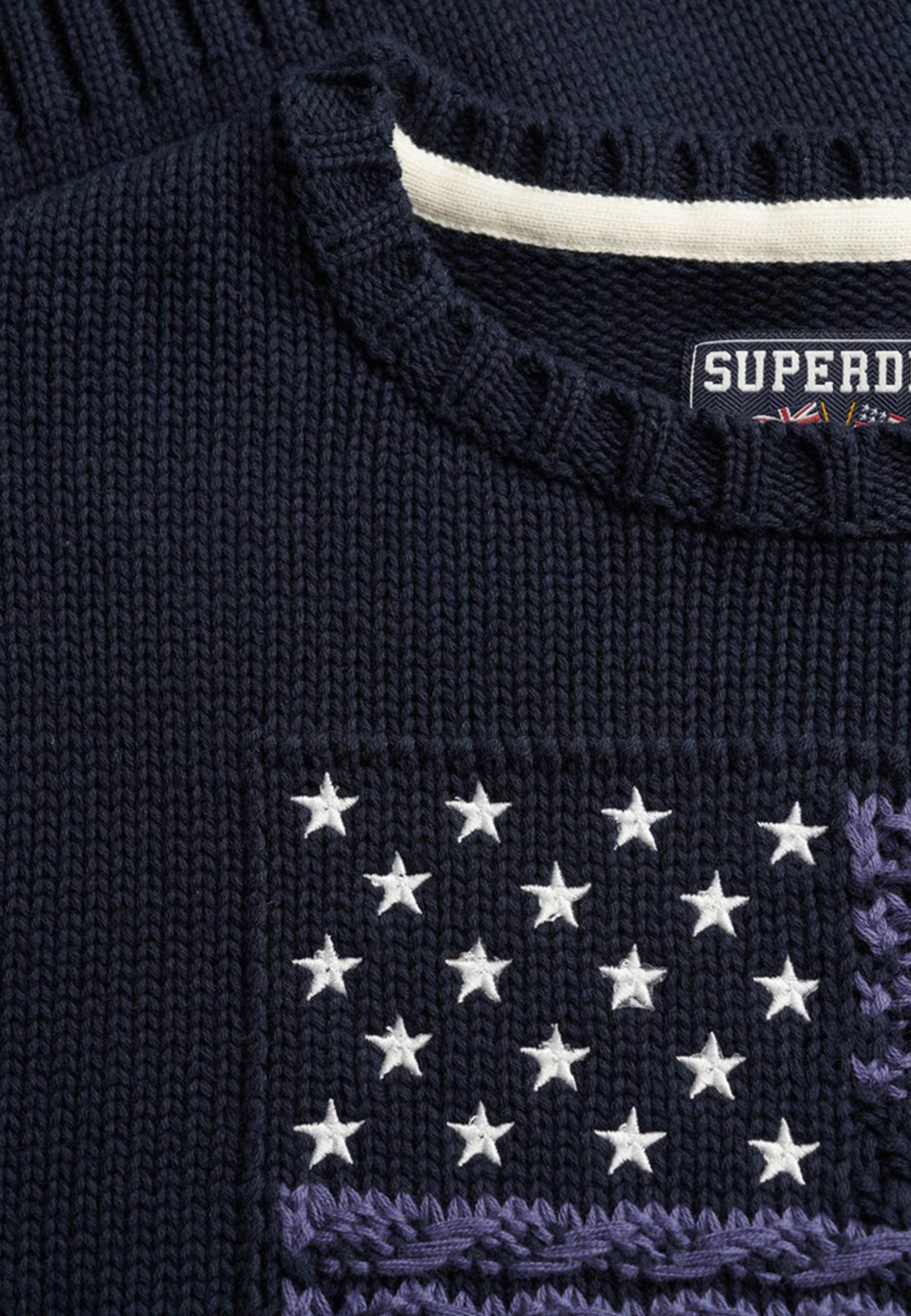 Maglioncini Blu Superdry