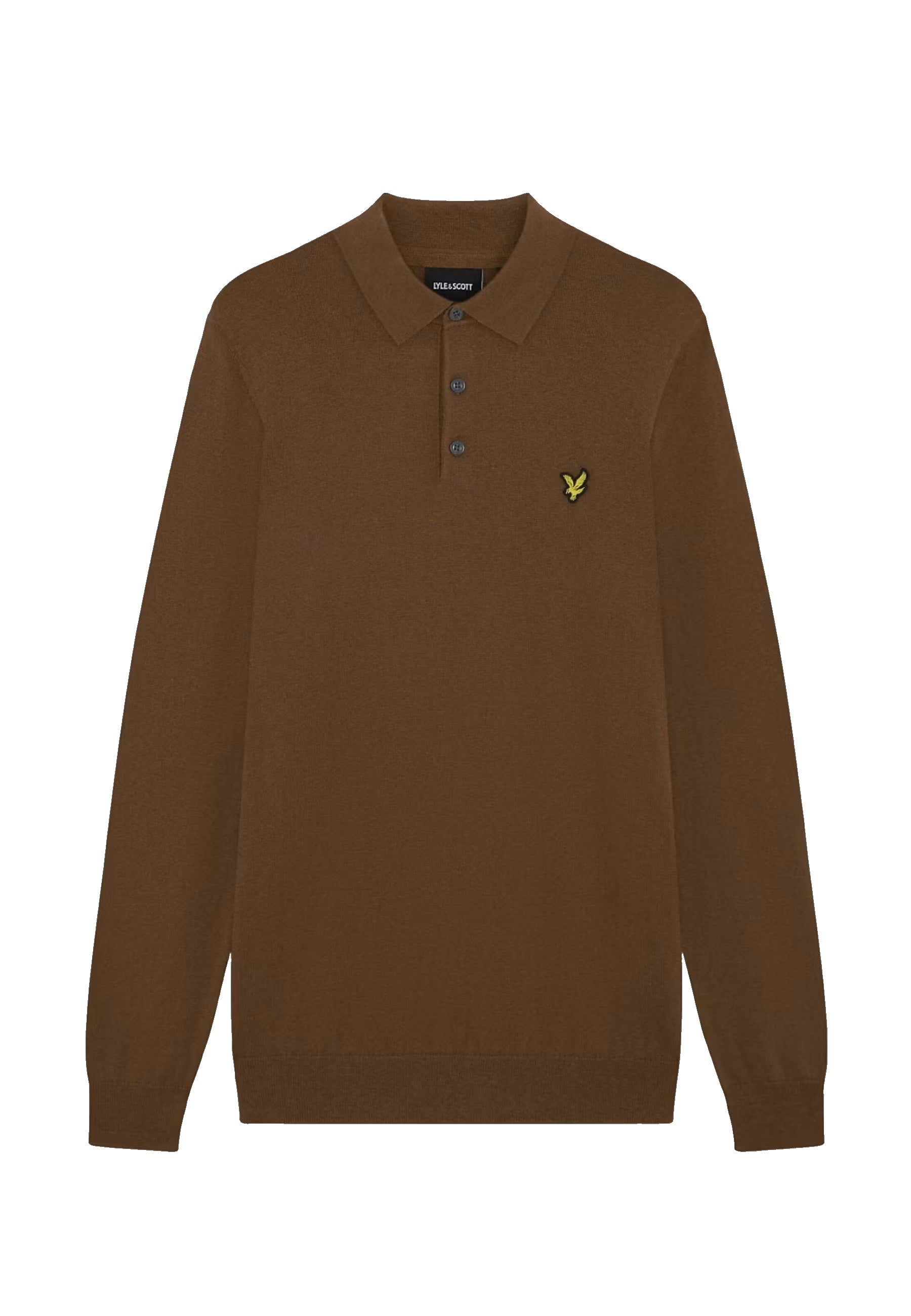 Polo Marrone Lyle & Scott