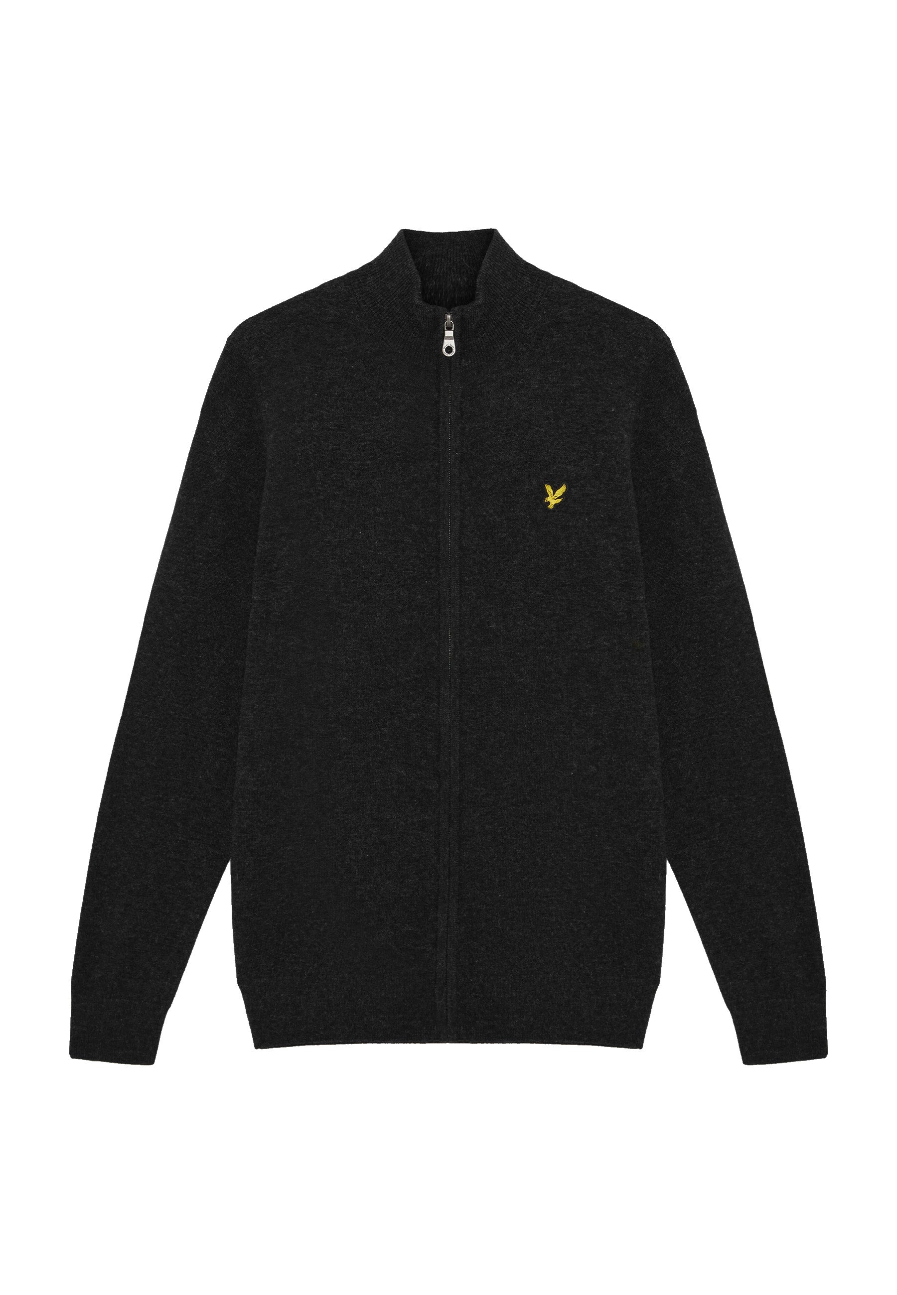 Cardigan Nero Lyle & Scott