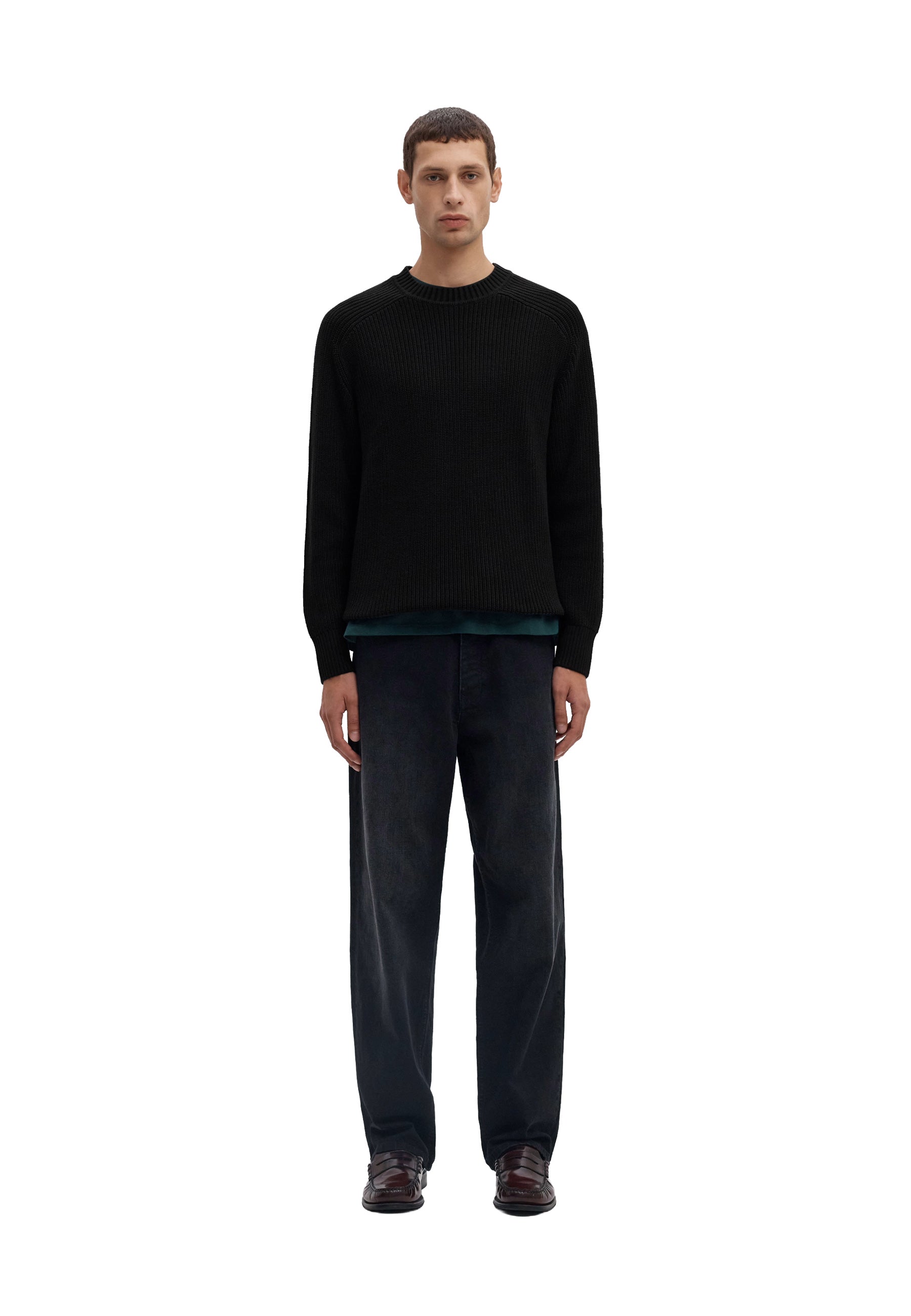 Maglioncini Nero Selected Homme Black