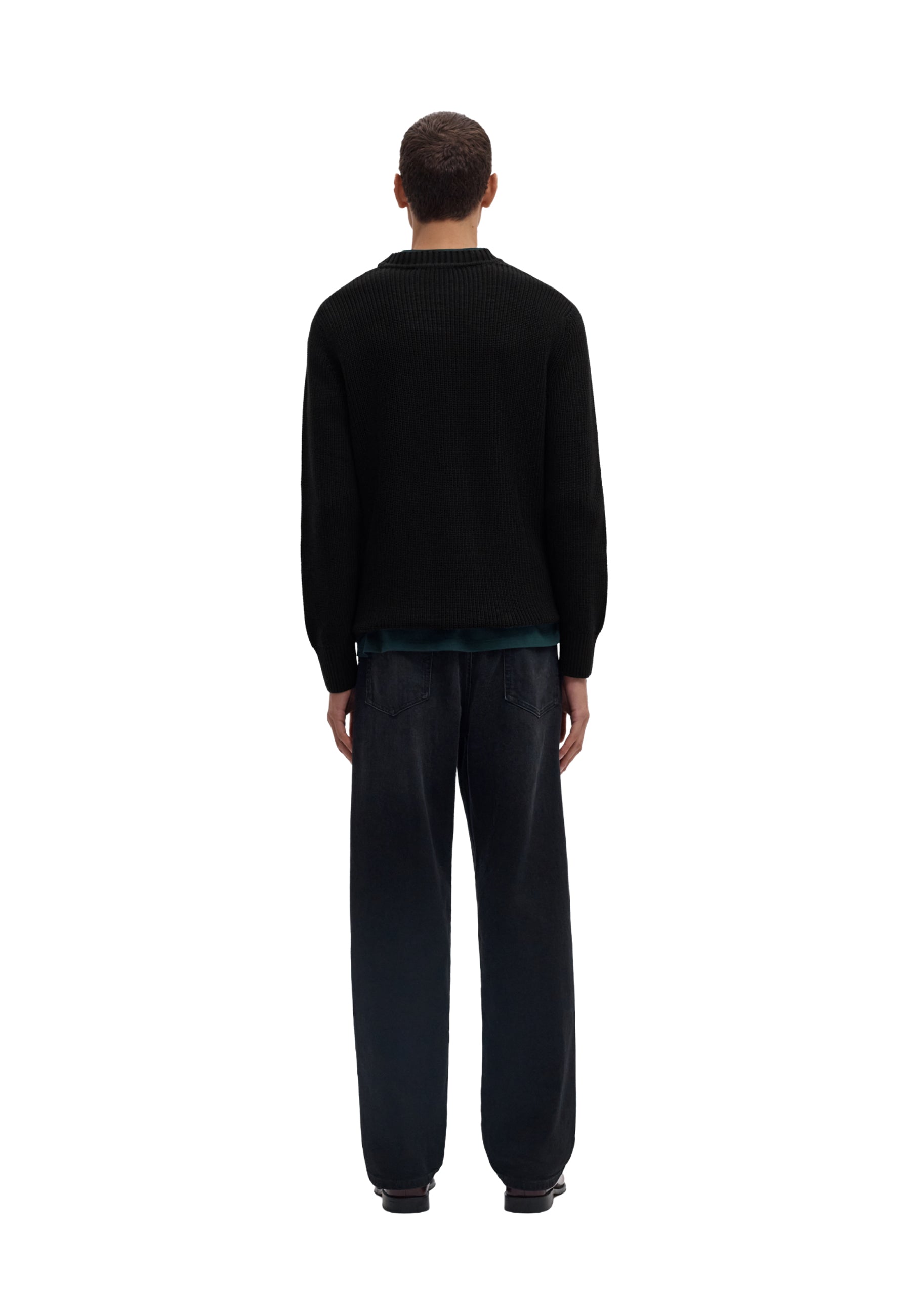 Maglioncini Nero Selected Homme Black