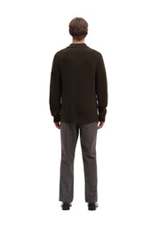 Polo Marrone Selected Homme Black