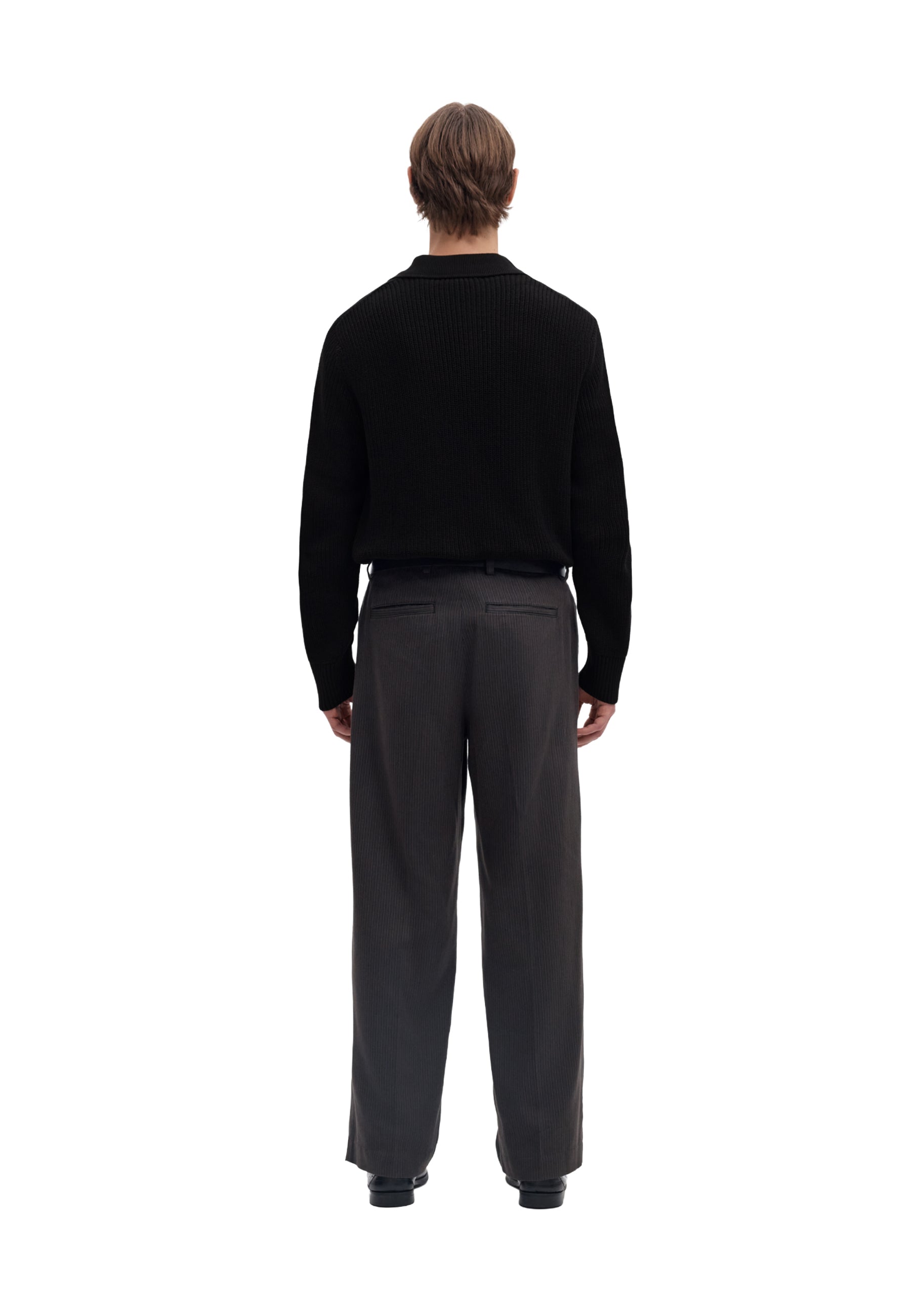 Polo Nero Selected Homme Black
