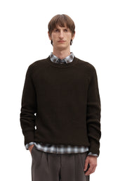 Maglioncini Marrone Selected Homme Black
