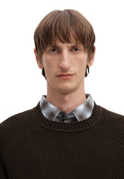 Maglioncini Marrone Selected Homme Black