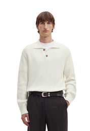 Polo Bianco Selected Homme Black