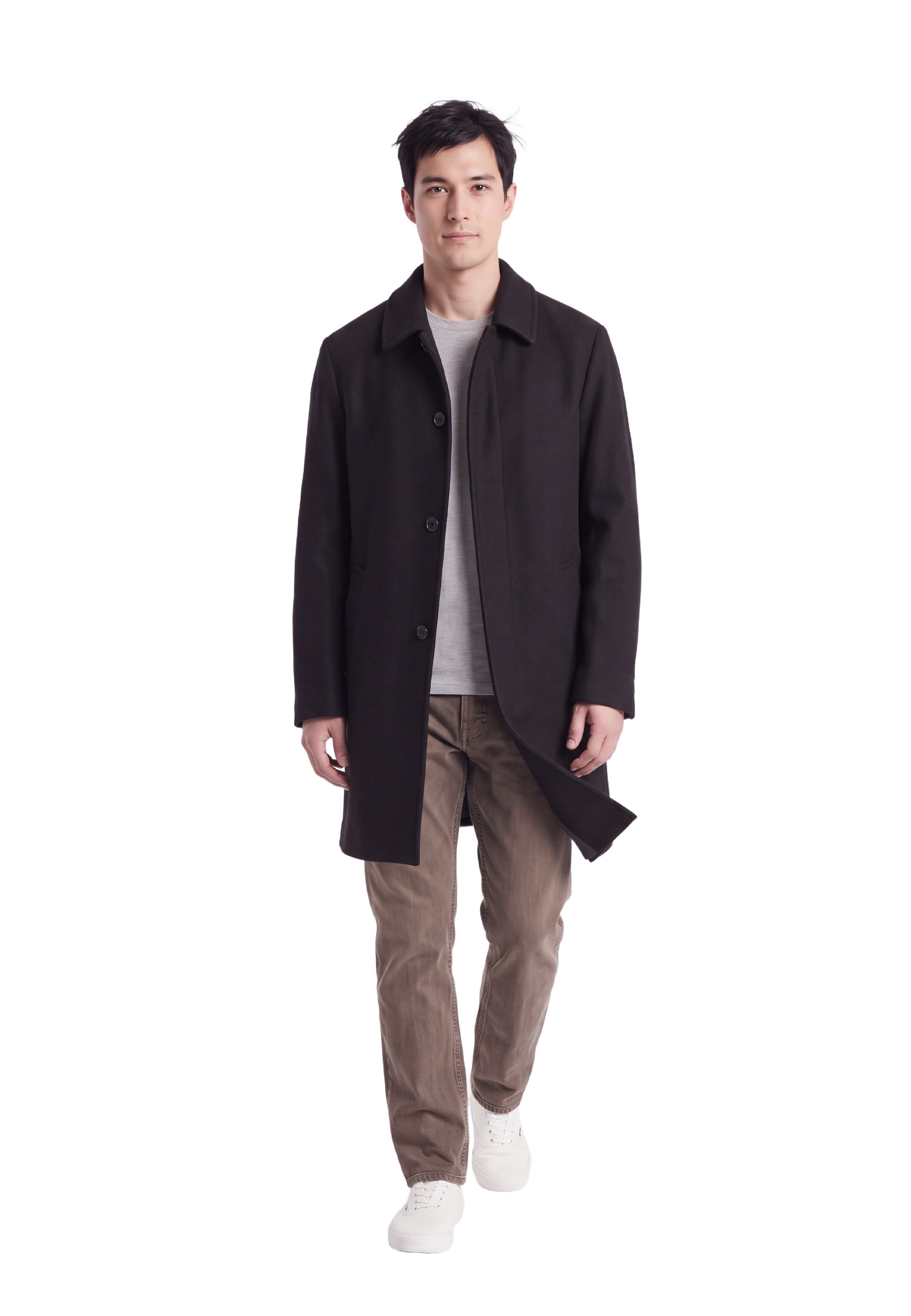 Cappotti Nero Seinse