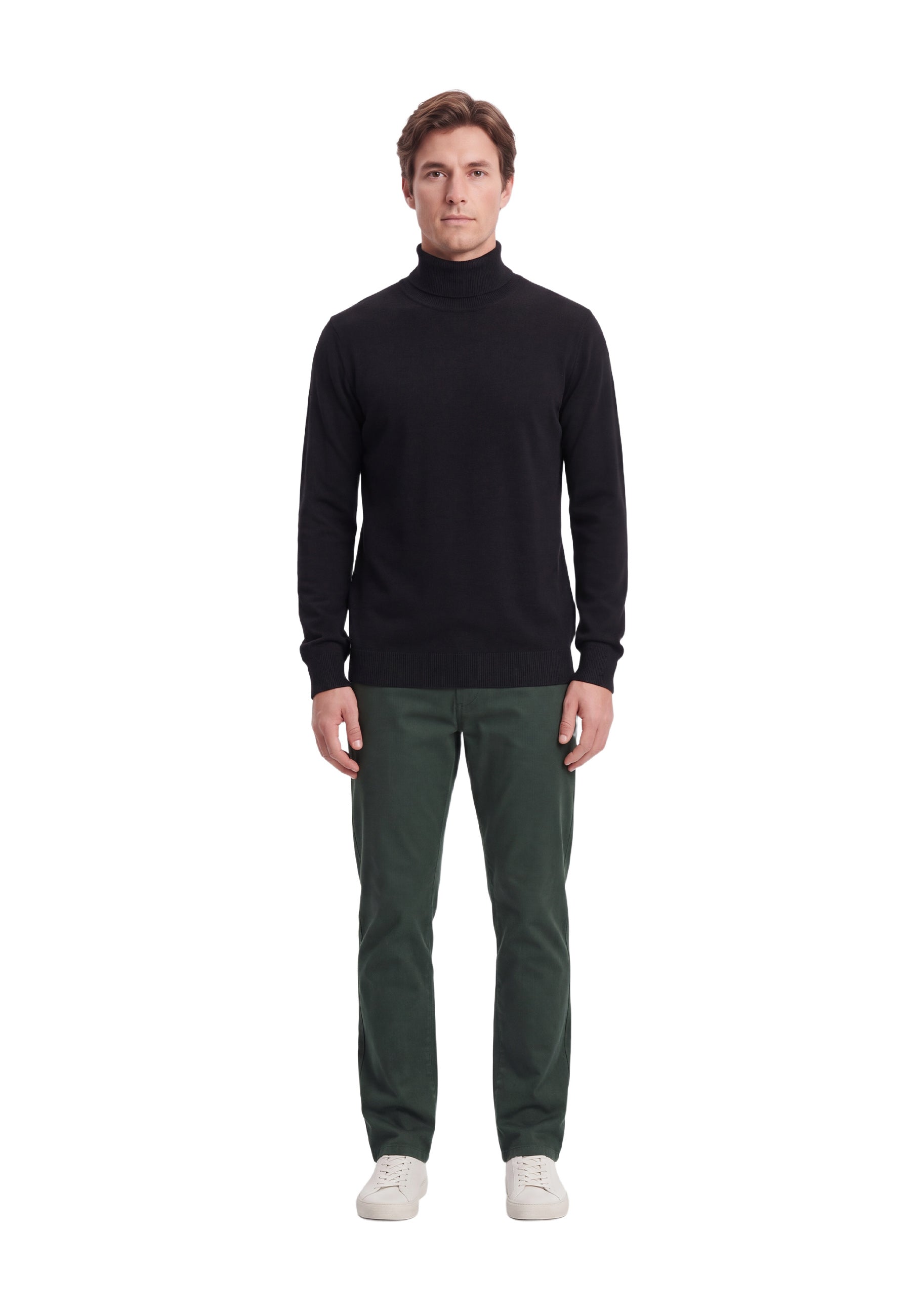 Maglia a collo alto Nero Seinse