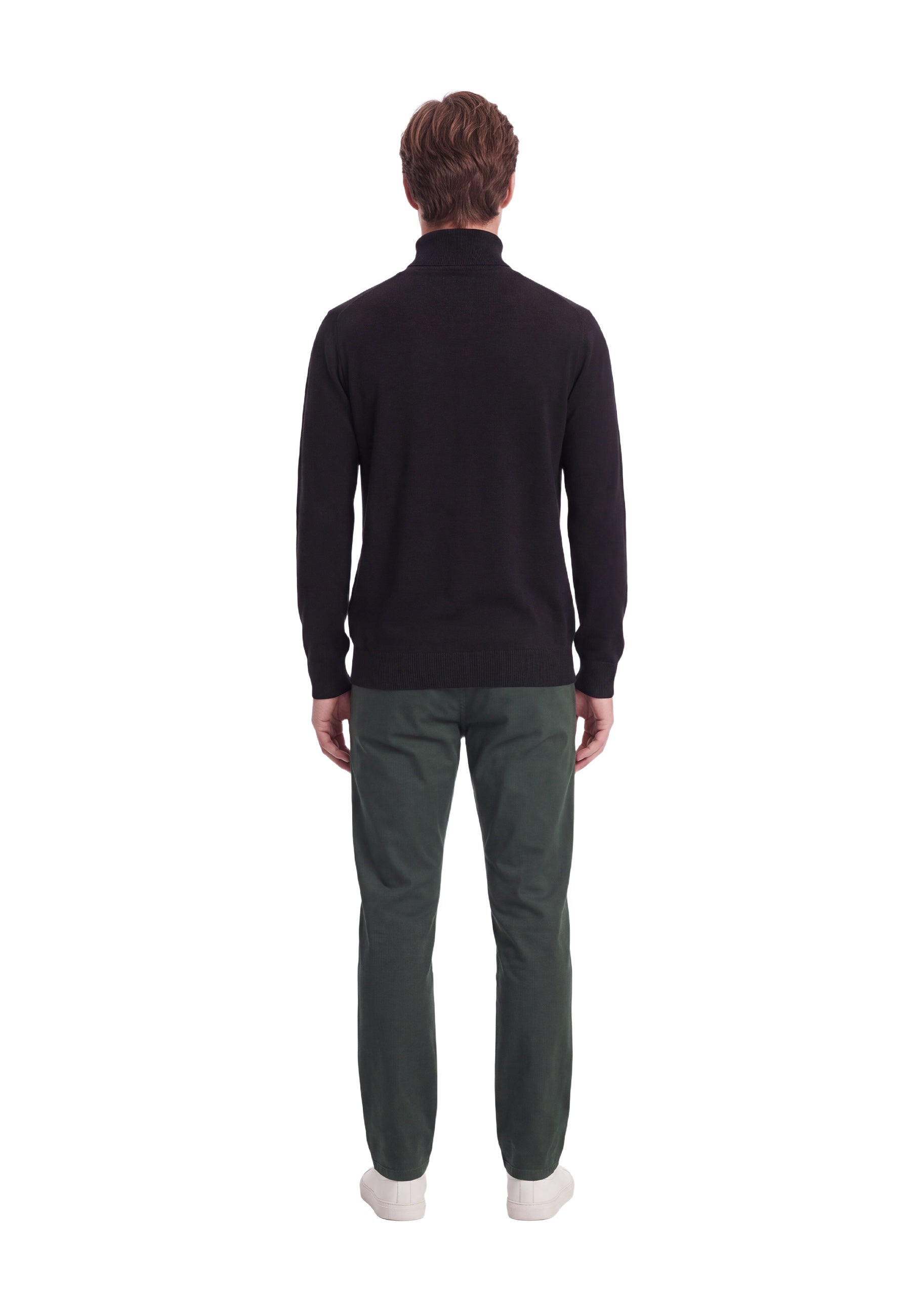 Maglia a collo alto Nero Seinse