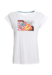 T-shirt Bianco Yes-zee