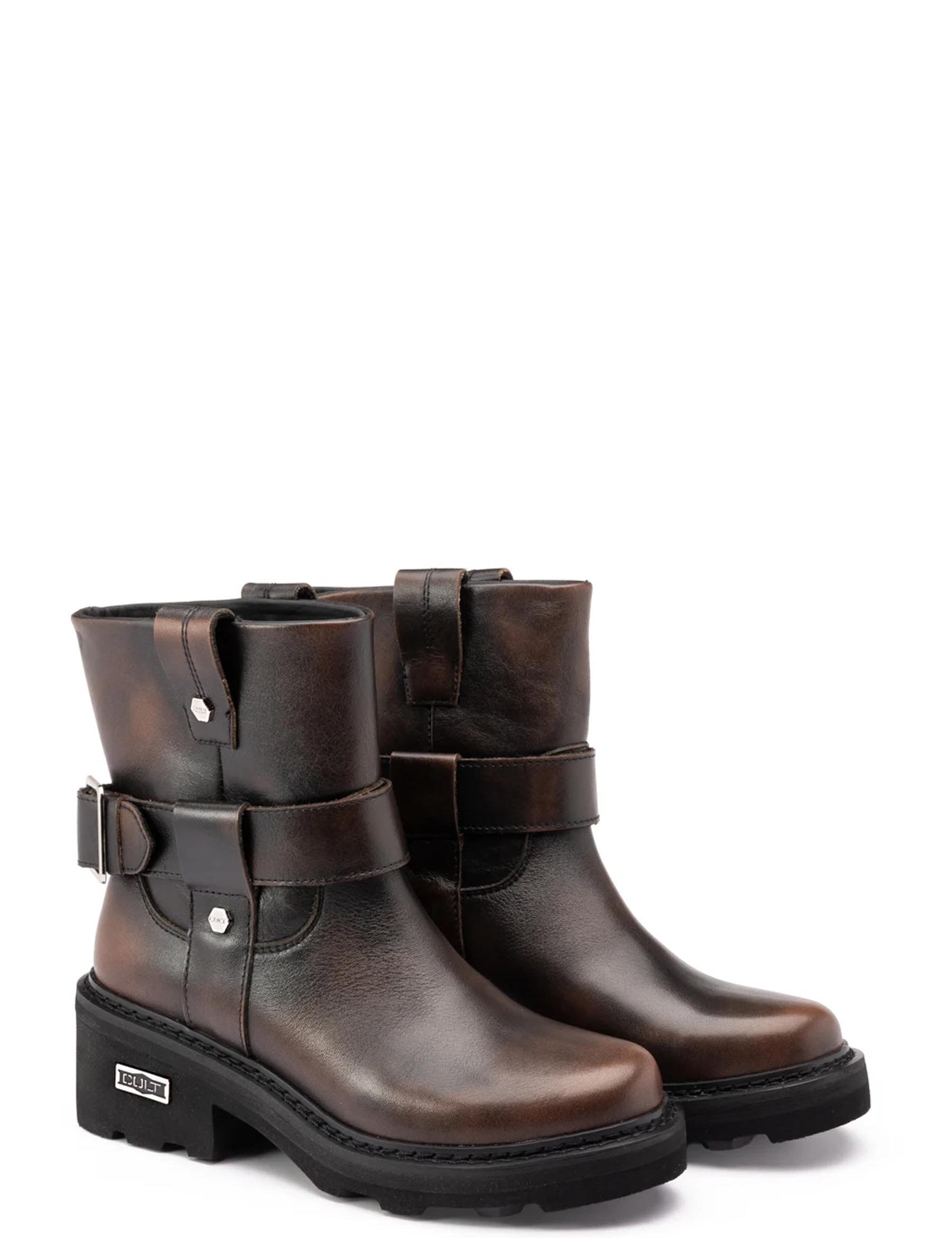 Stivaletti Marrone Cult
