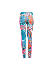 Leggings Blu Adidas Performance