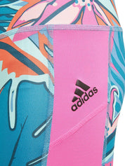 Leggings Blu Adidas Performance