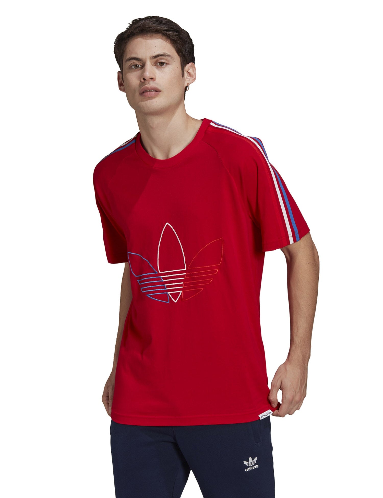 T-shirt Rosso Adidas Originals