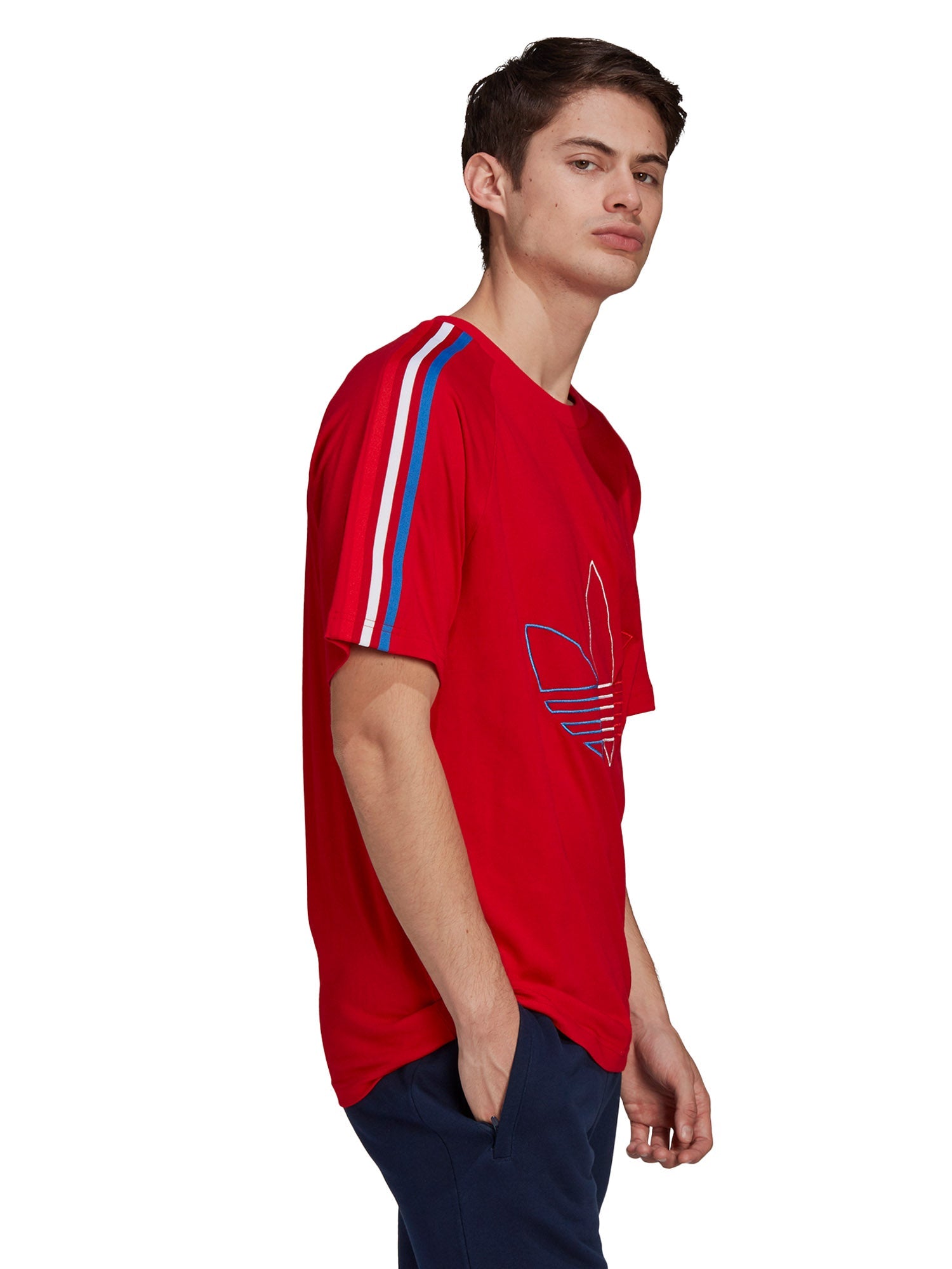T-shirt Rosso Adidas Originals