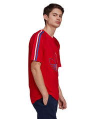 T-shirt Rosso Adidas Originals