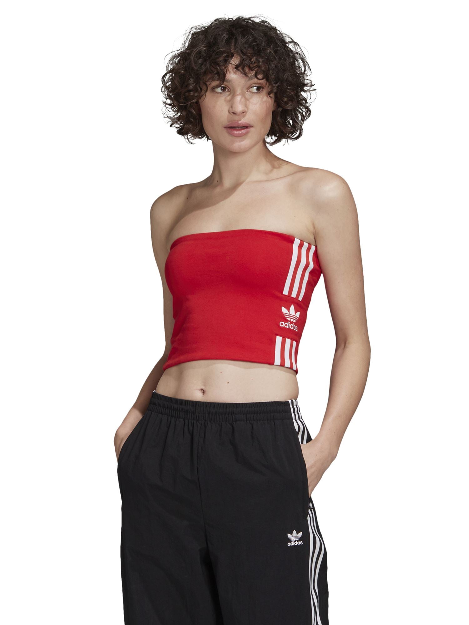 Top e canotte Rosso Adidas Originals