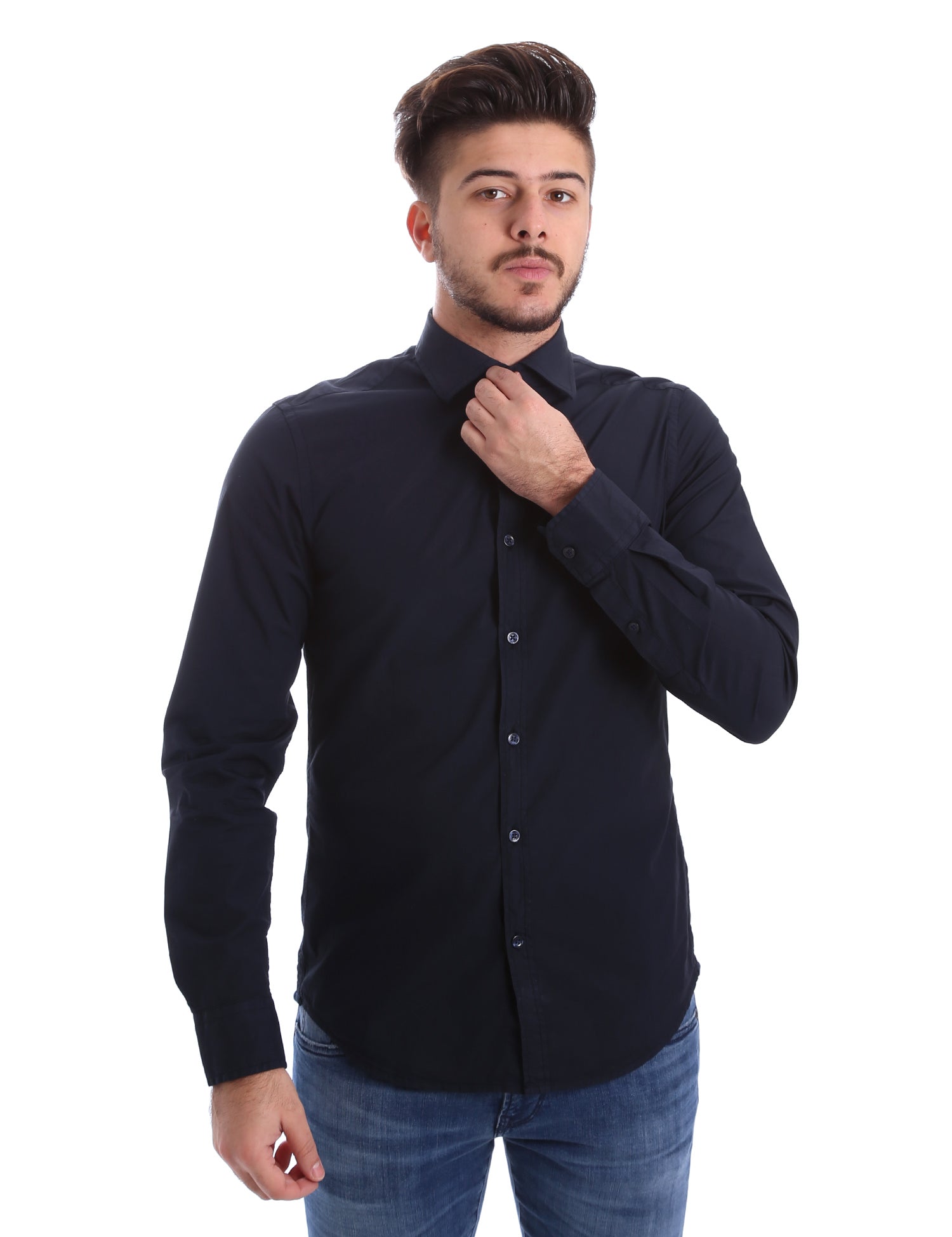 Camicie Blu Gas
