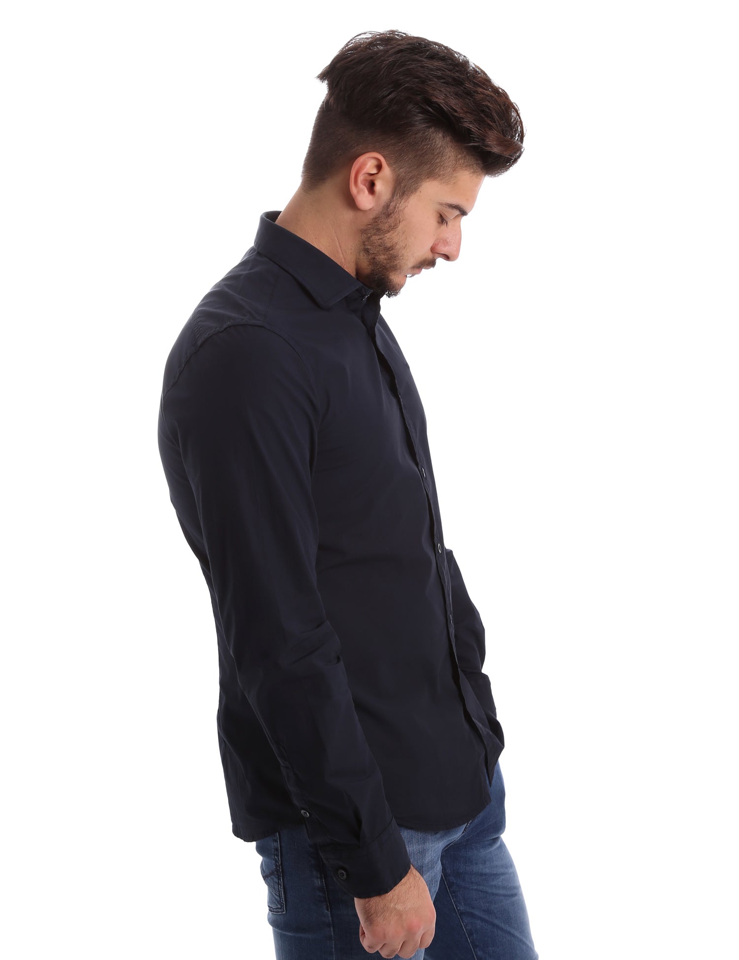 Camicie Blu Gas