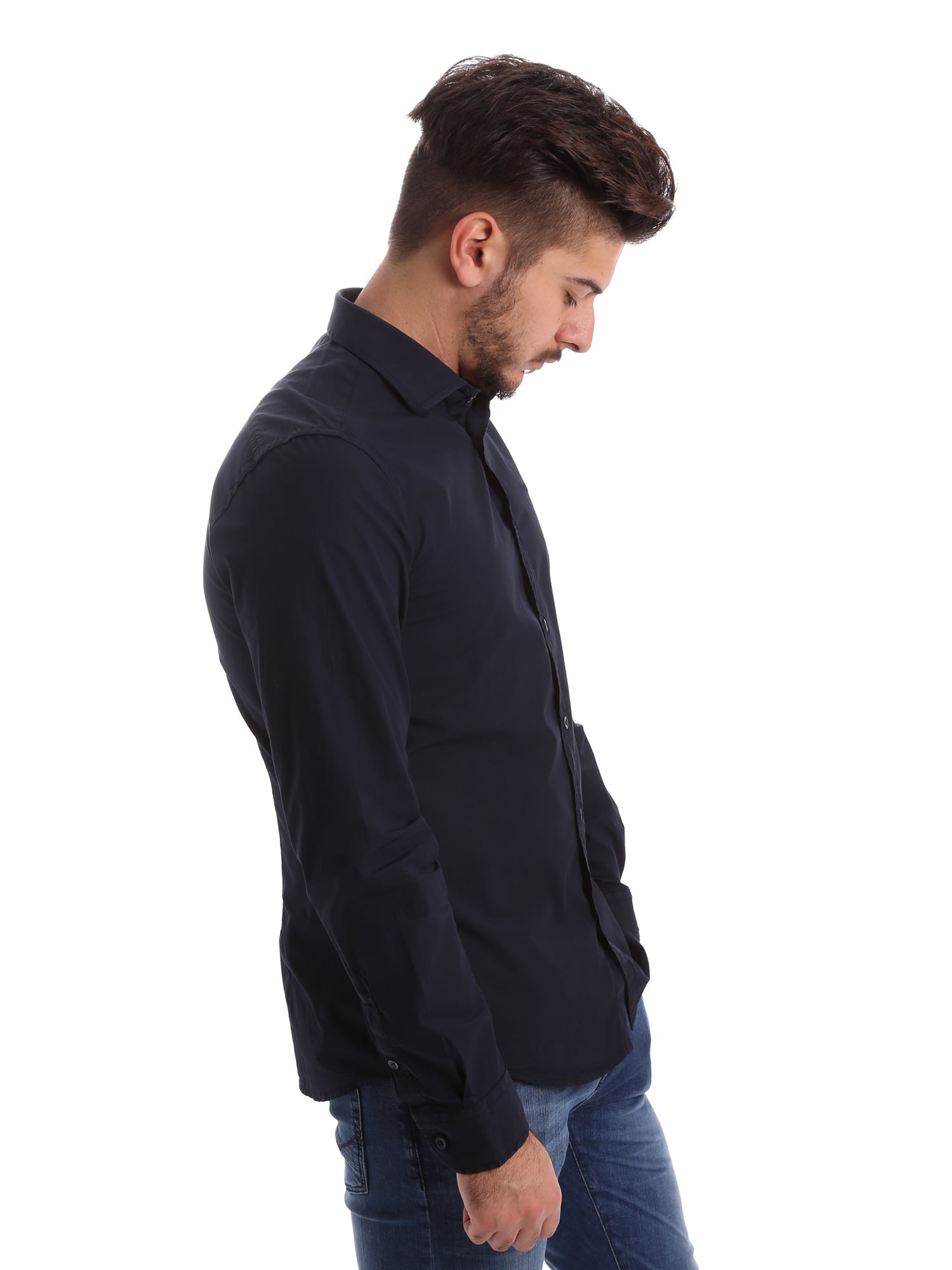 Camicie Blu Gas